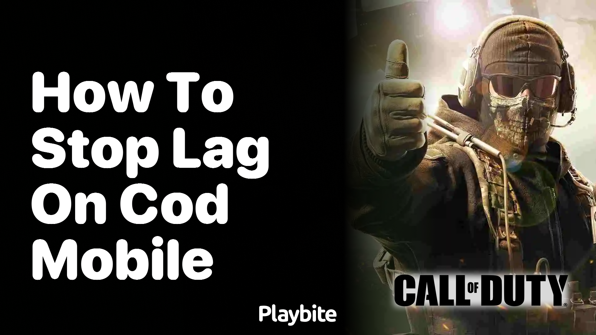 How to Stop Lag on COD Mobile: Tips for a Smoother Experience
