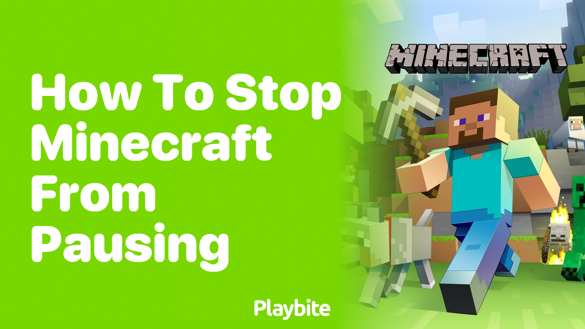 How to Stop Minecraft from Pausing Quick Fixes for Uninterrupted