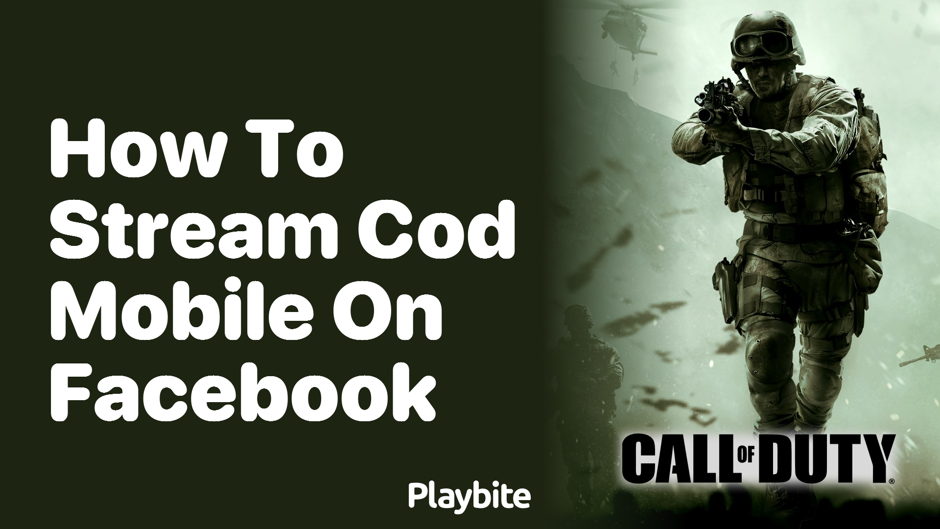 How to Stream Call of Duty Mobile on Facebook