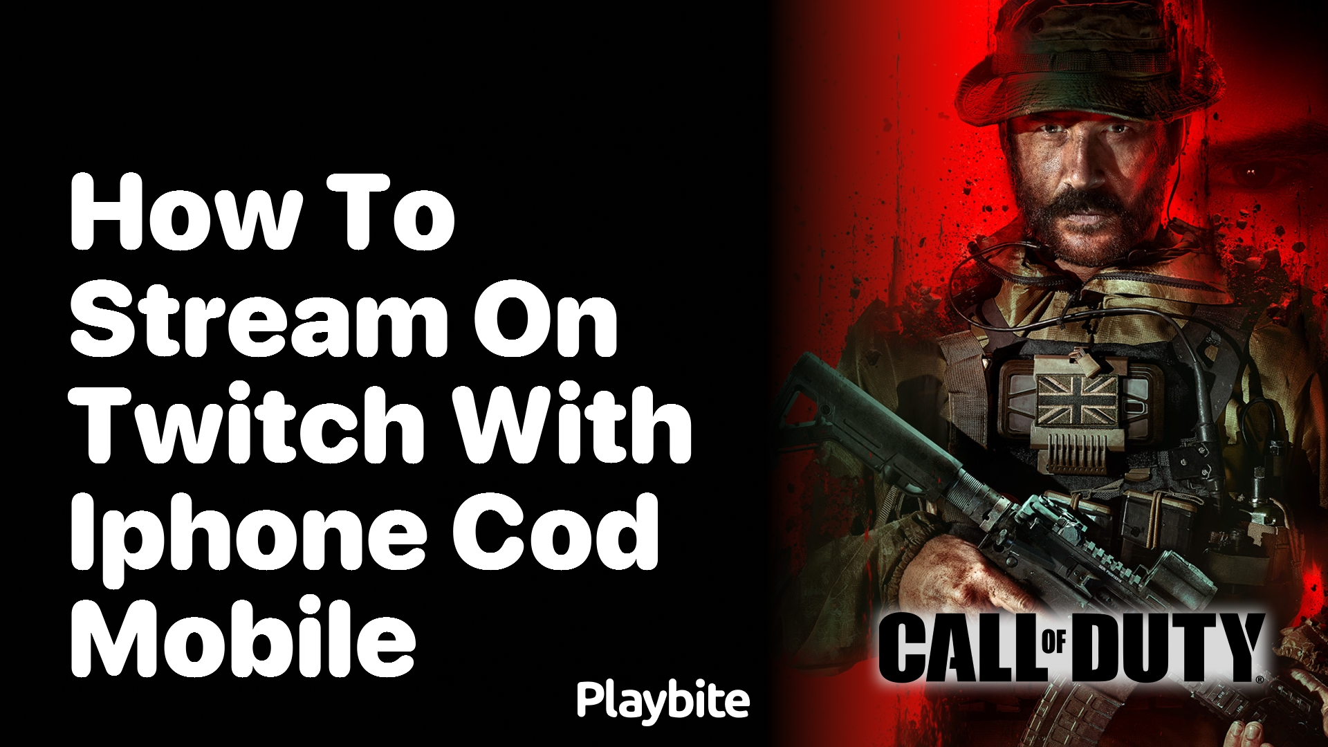 How to Stream on Twitch with iPhone CoD Mobile