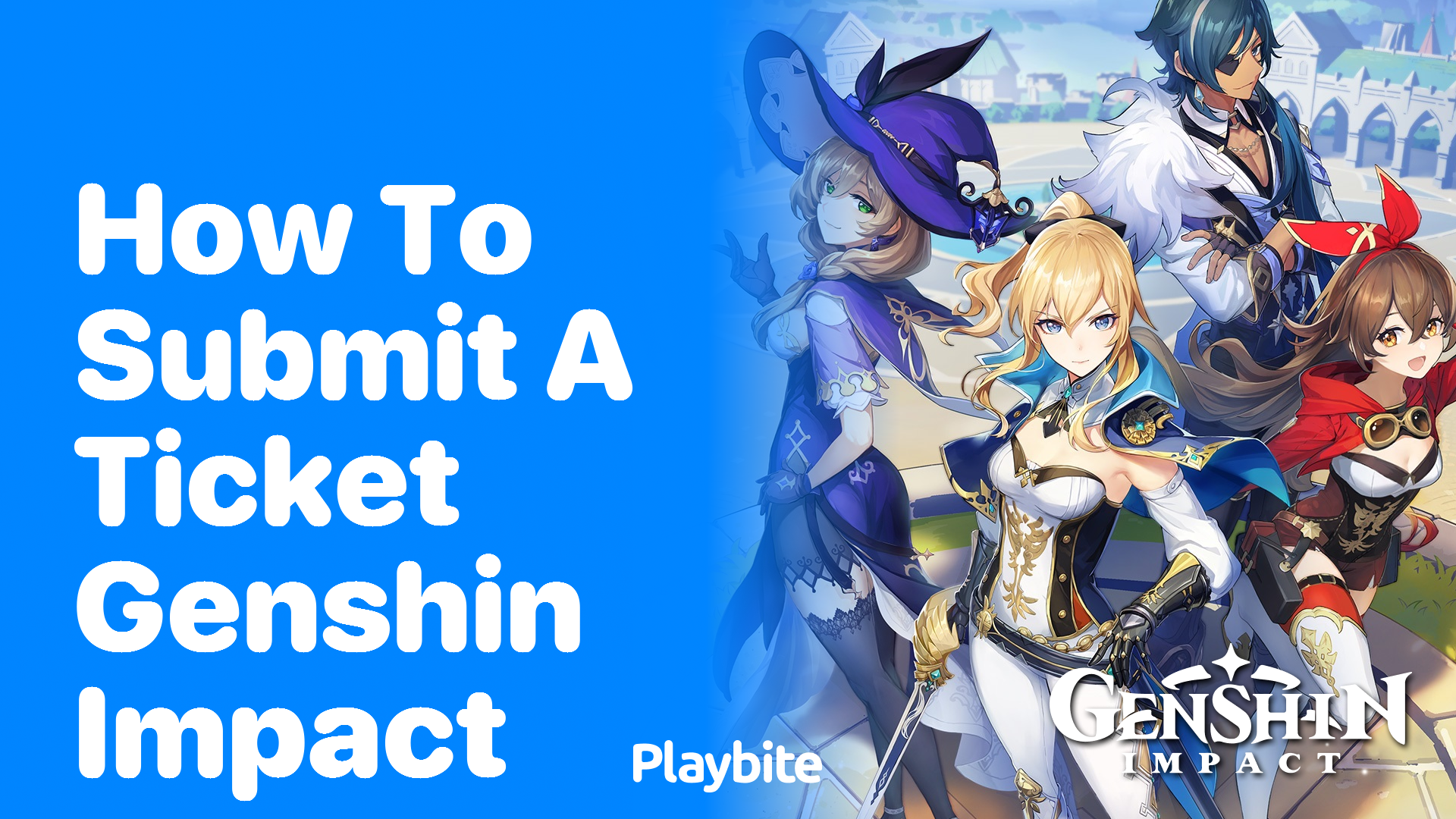 How to Submit a Ticket in Genshin Impact