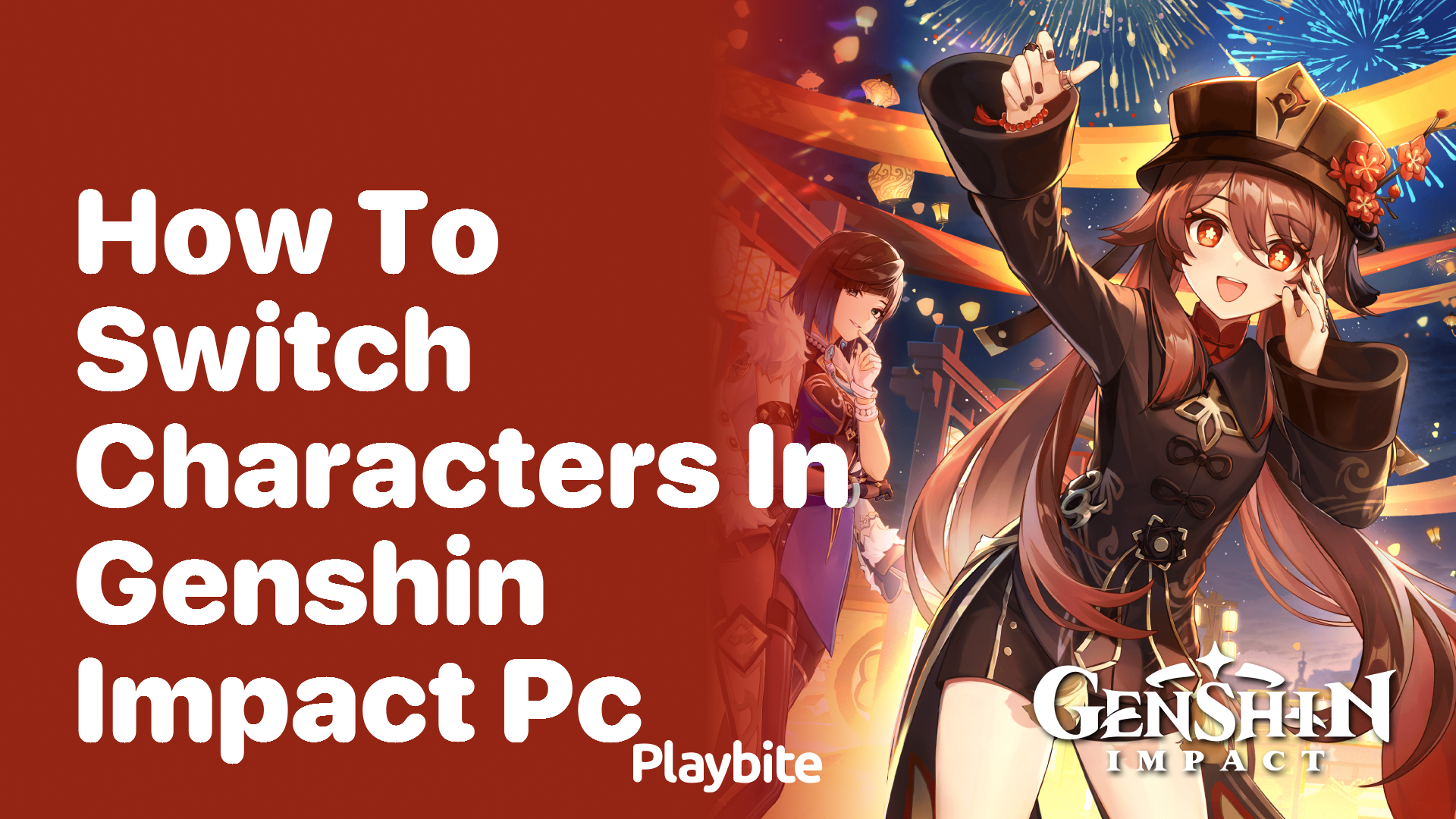 How to Switch Characters in Genshin Impact on PC