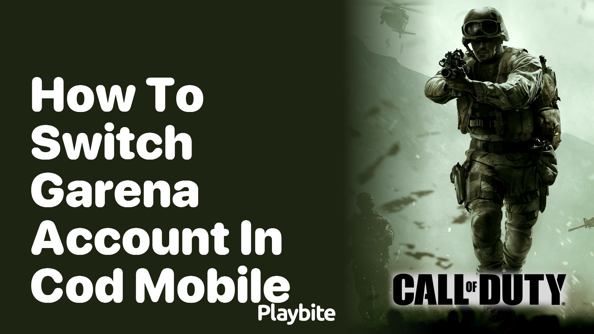 How to Switch Garena Account in COD Mobile