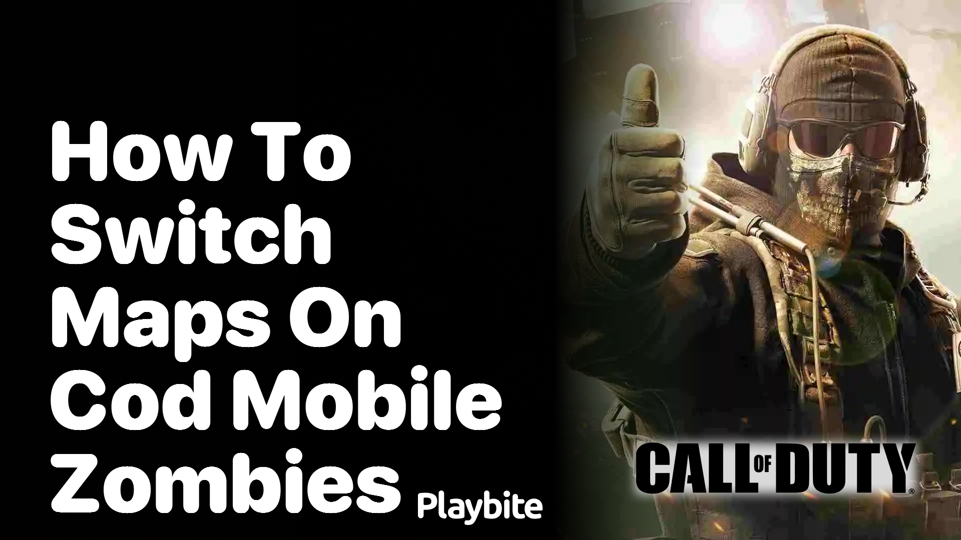 How to Switch Maps on COD Mobile Zombies?