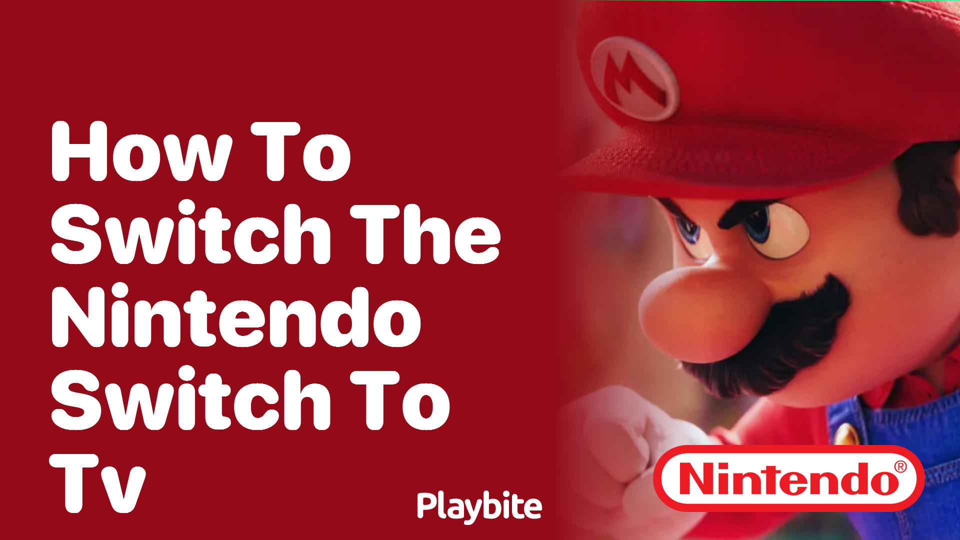 How to Switch Your Nintendo Switch to TV Mode