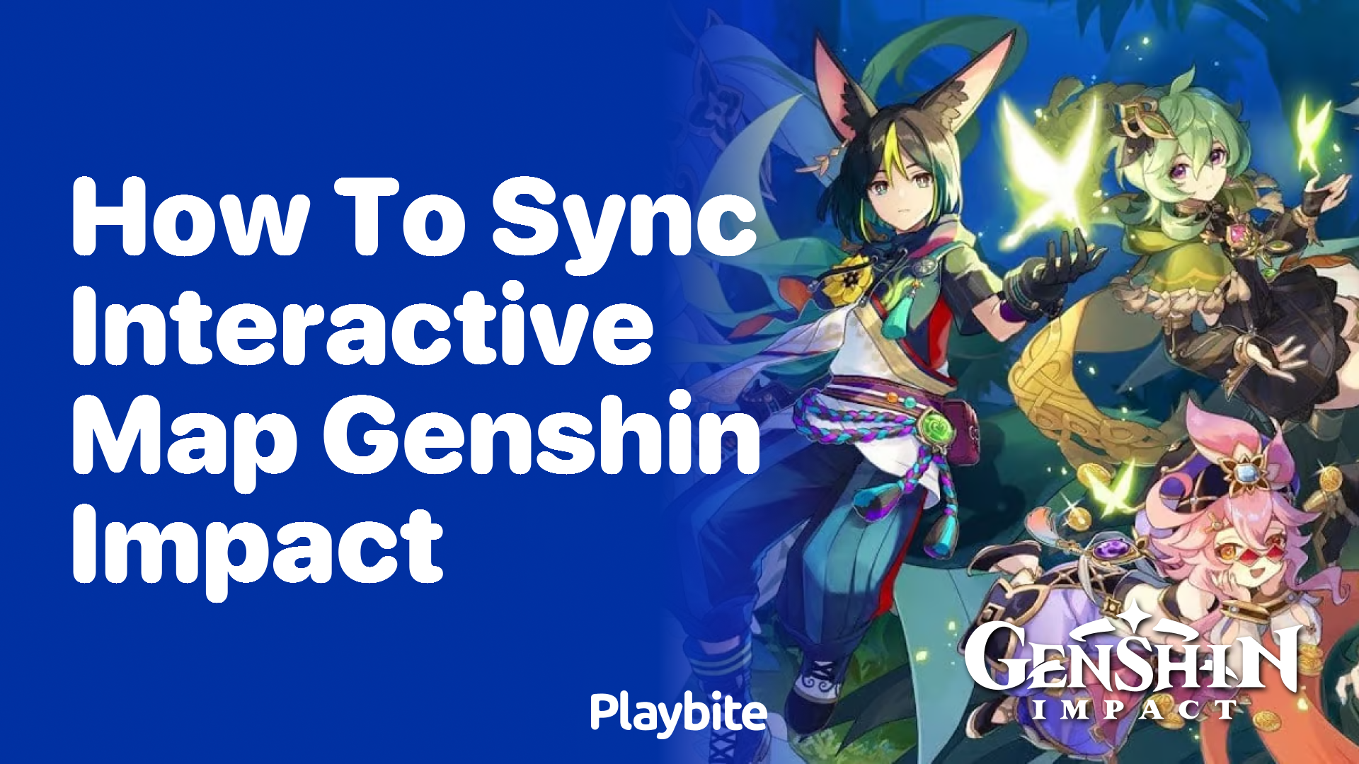 How to Sync Interactive Map in Genshin Impact
