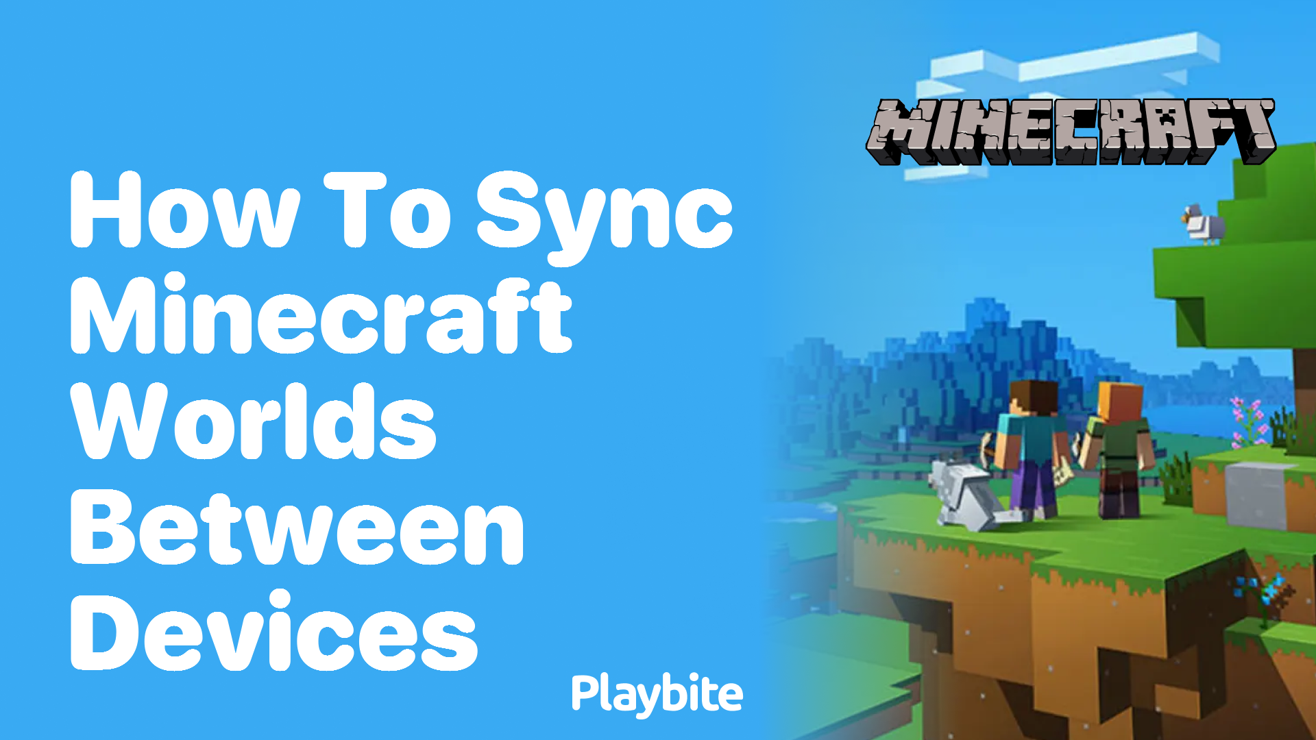 How to Sync Minecraft Worlds Between Devices