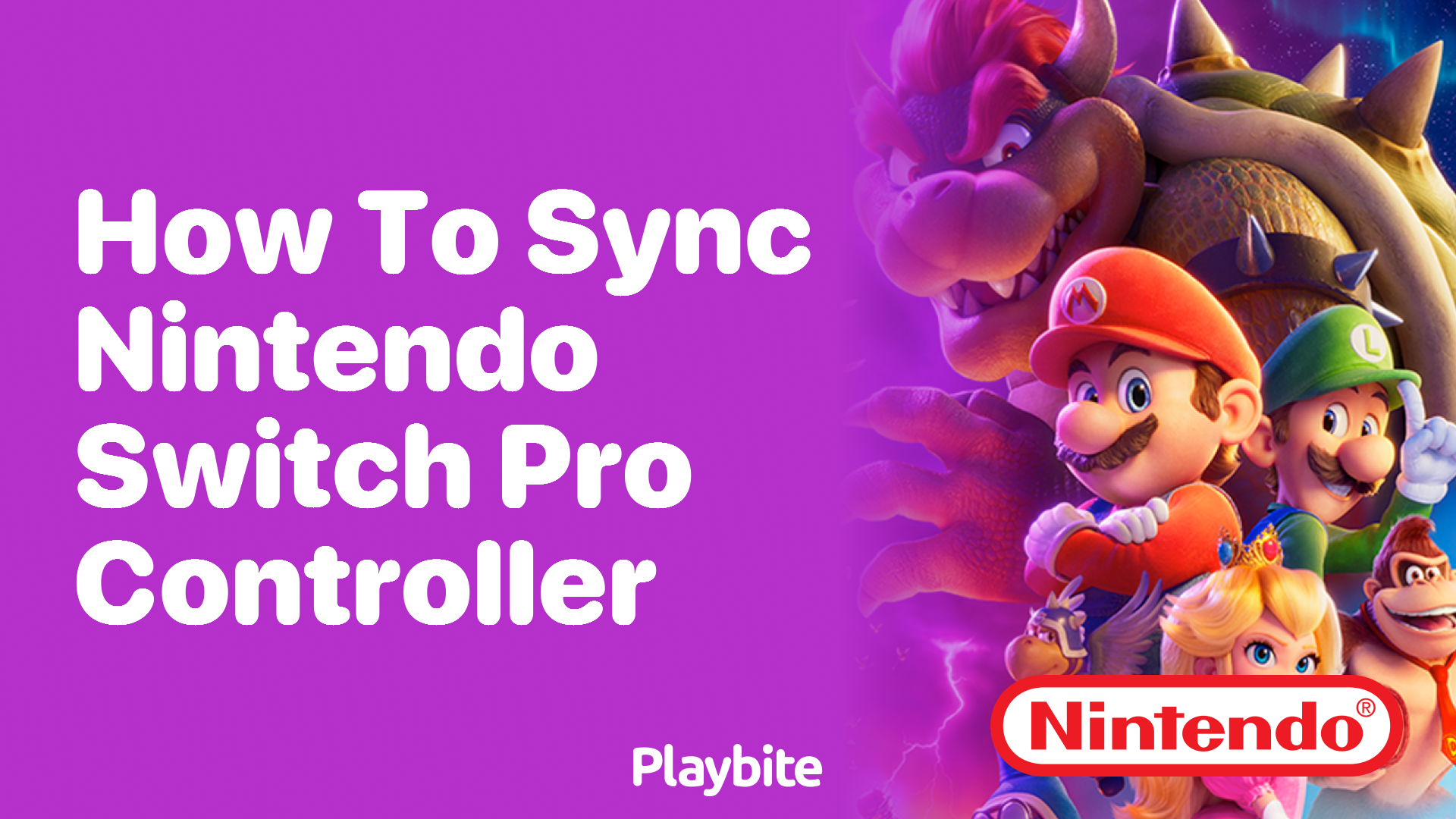 How to Sync Your Nintendo Switch Pro Controller