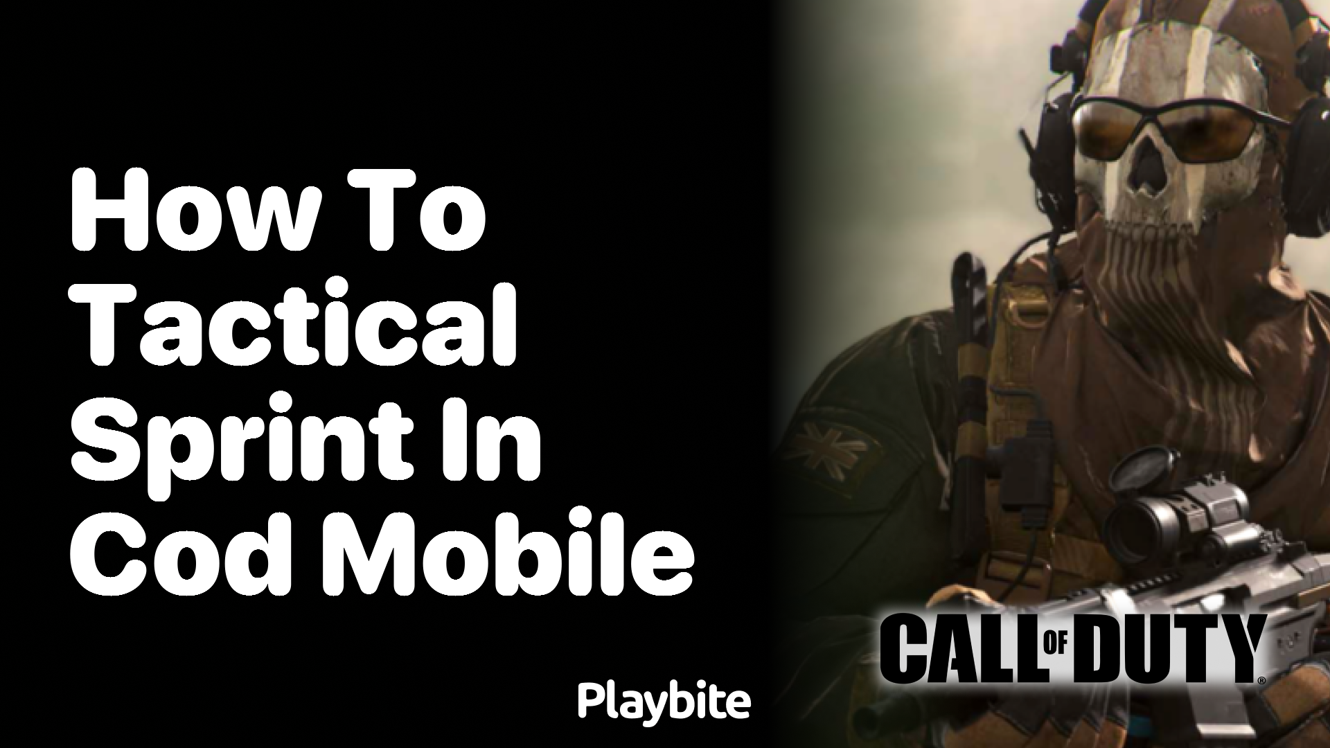 How to Tactical Sprint in COD Mobile?