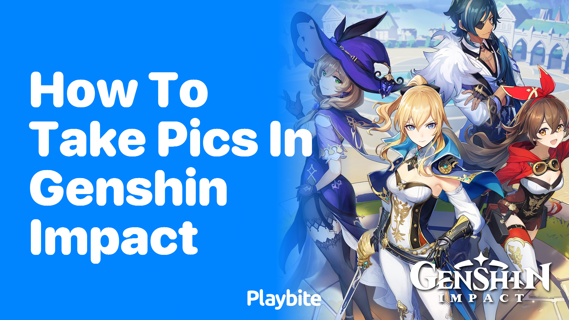 How to Take Pics in Genshin Impact