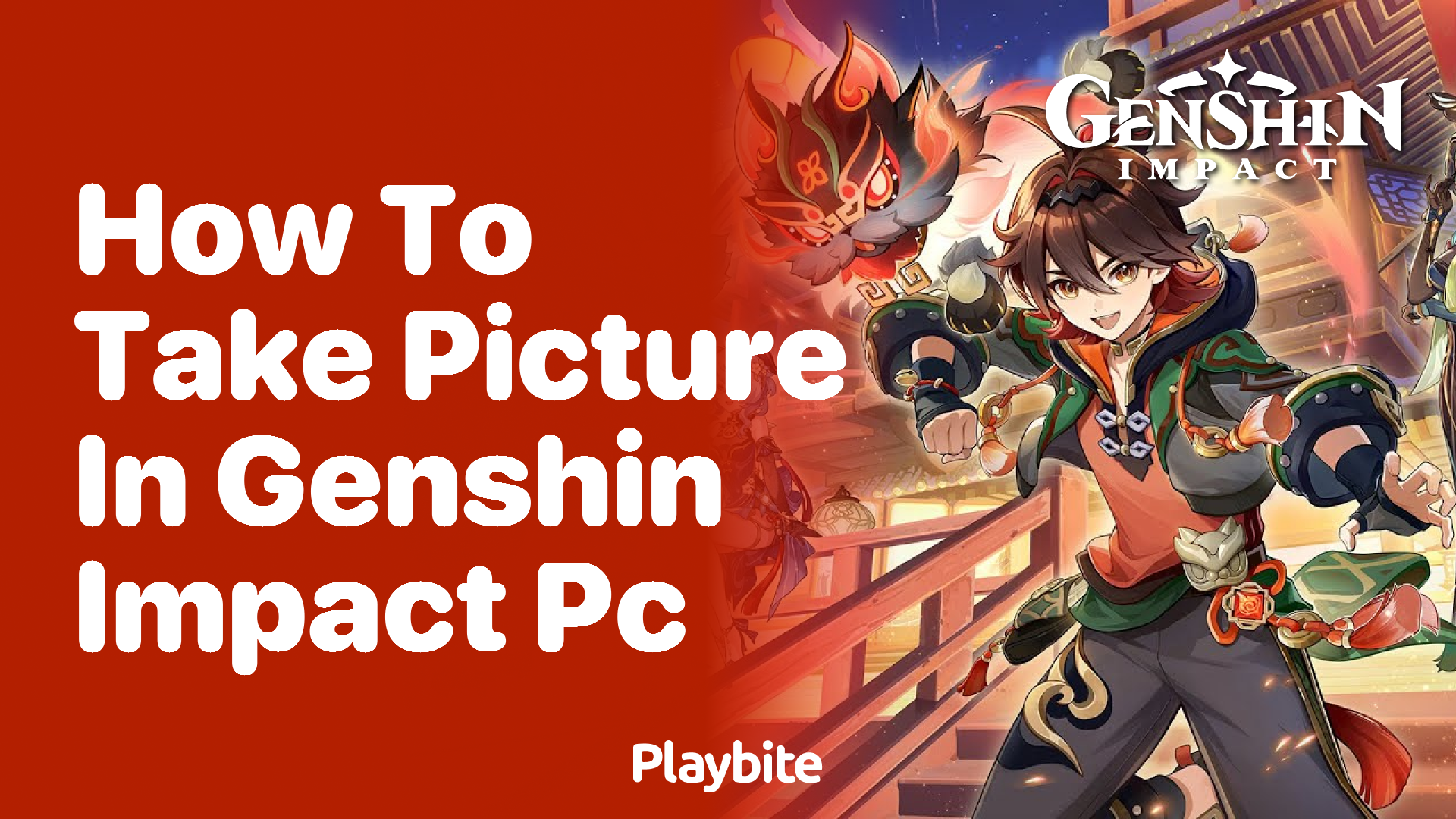 How to Take a Picture in Genshin Impact on PC