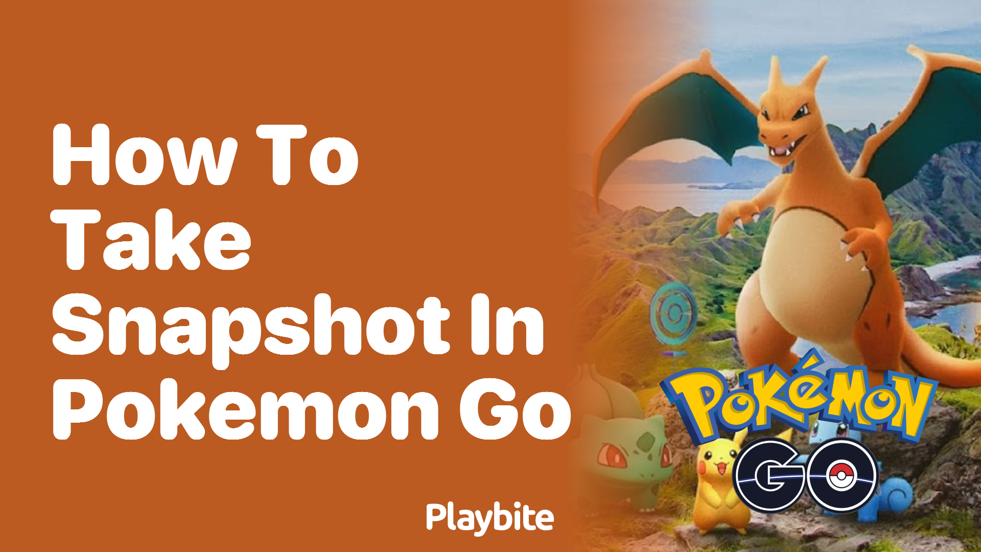 How to Take a Snapshot in Pokemon GO