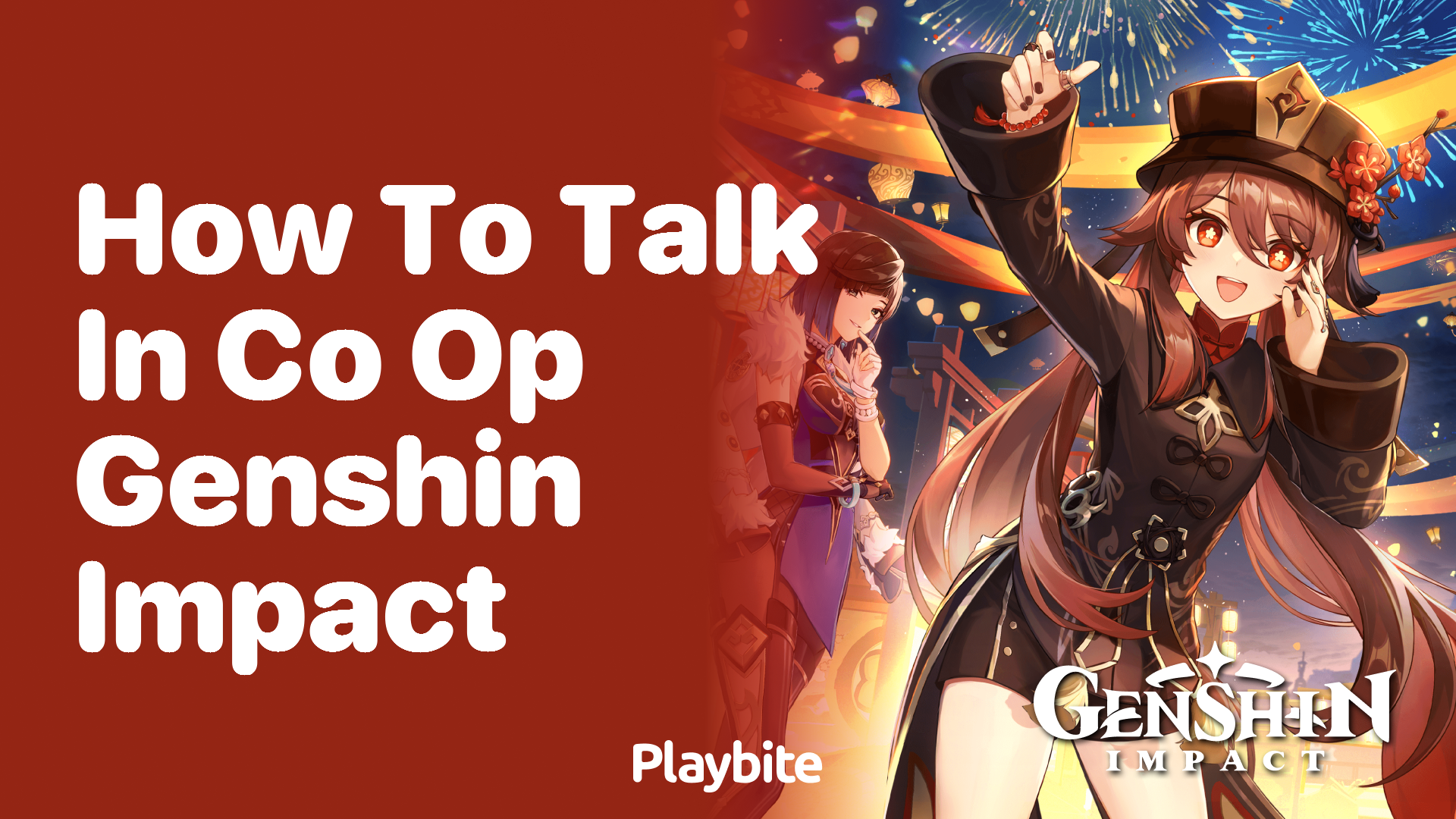 How to Chat in Co-Op on Genshin Impact
