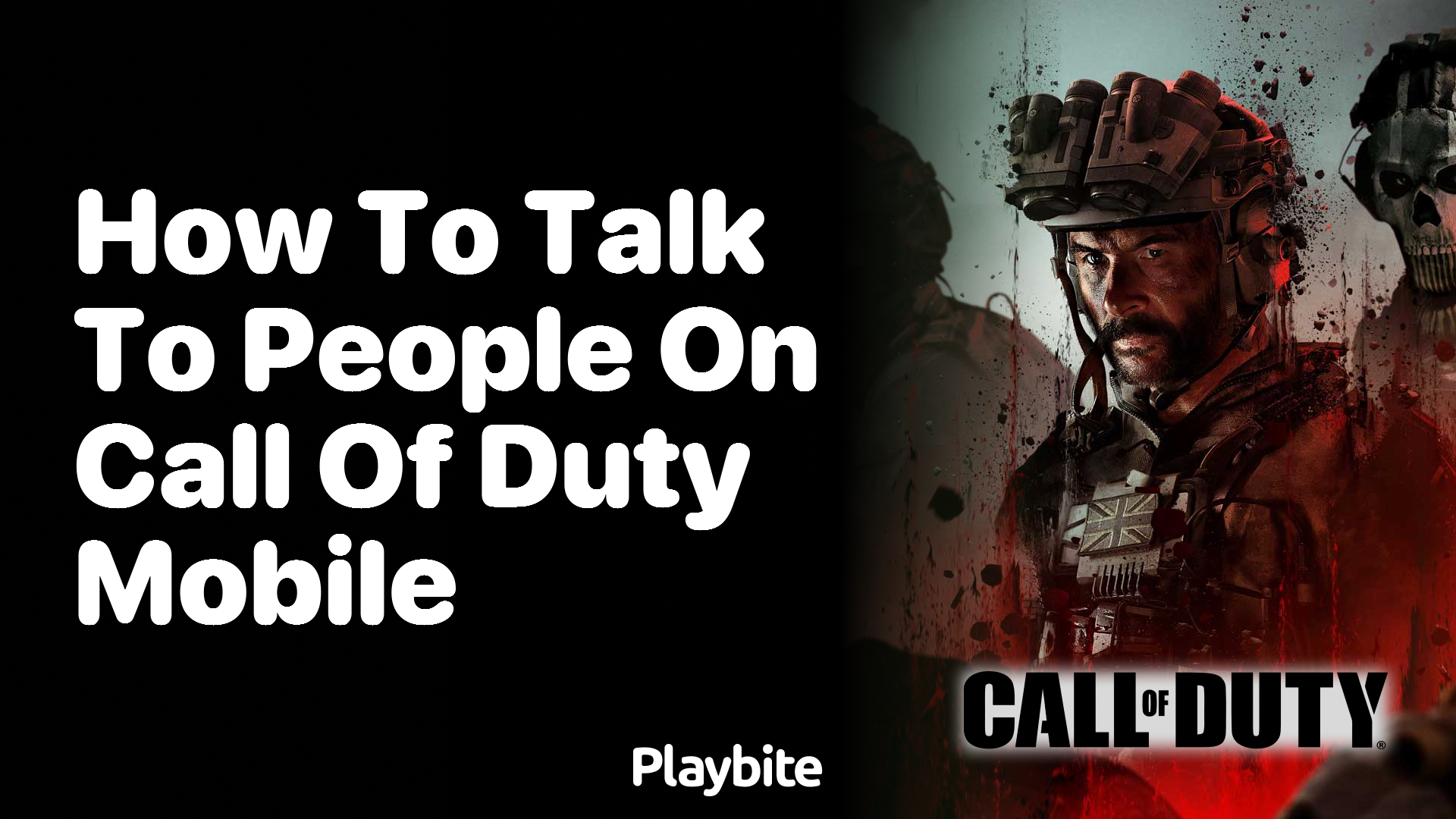 How to Talk to People on Call of Duty Mobile