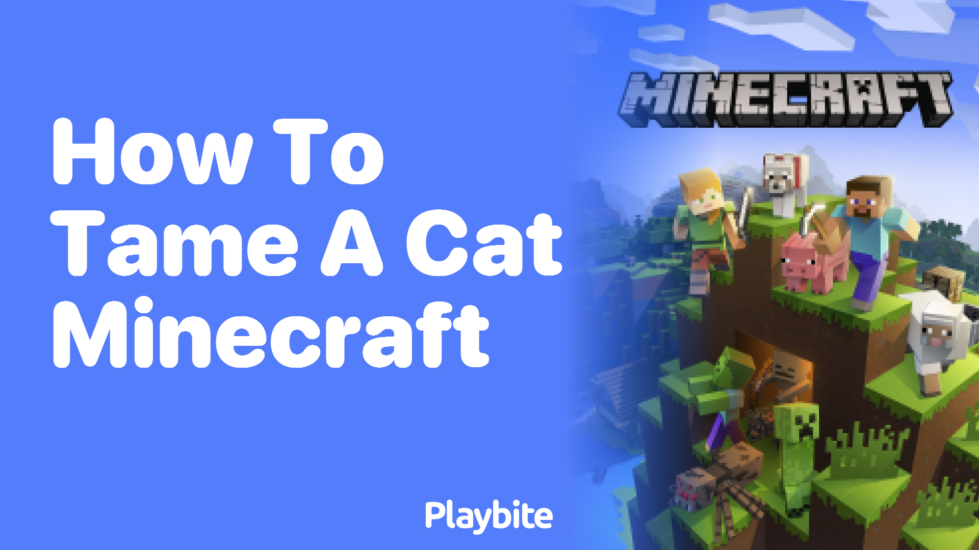 How to Tame a Cat in Minecraft: A Simple Guide