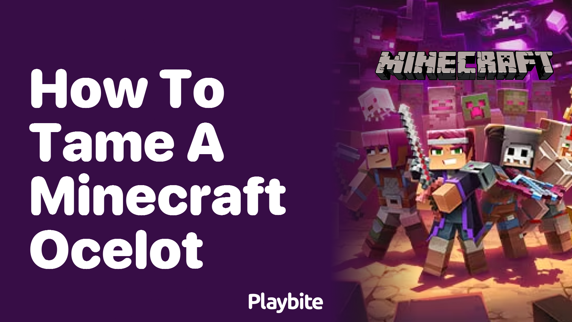 How to Tame a Minecraft Ocelot: A Step-by-Step Guide