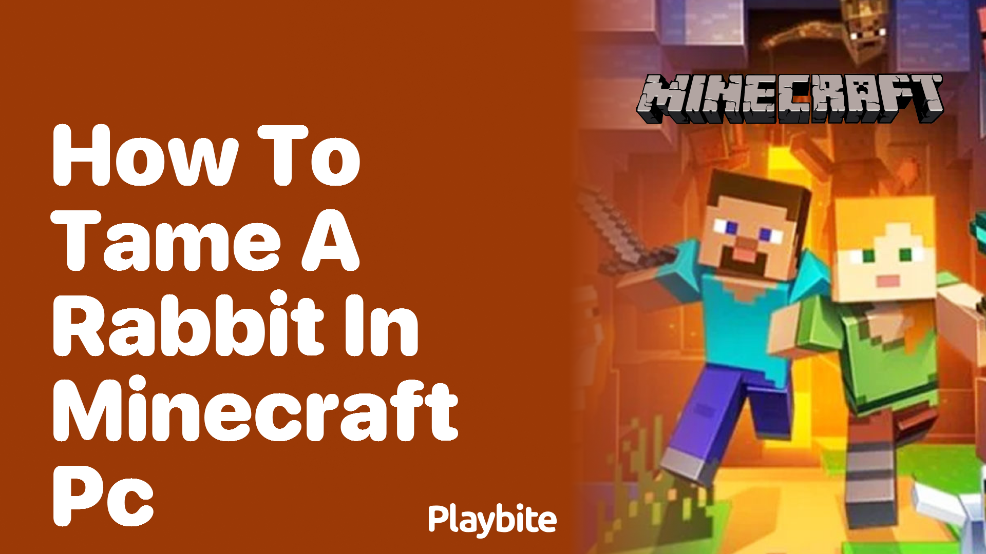 How to Tame a Rabbit in Minecraft PC