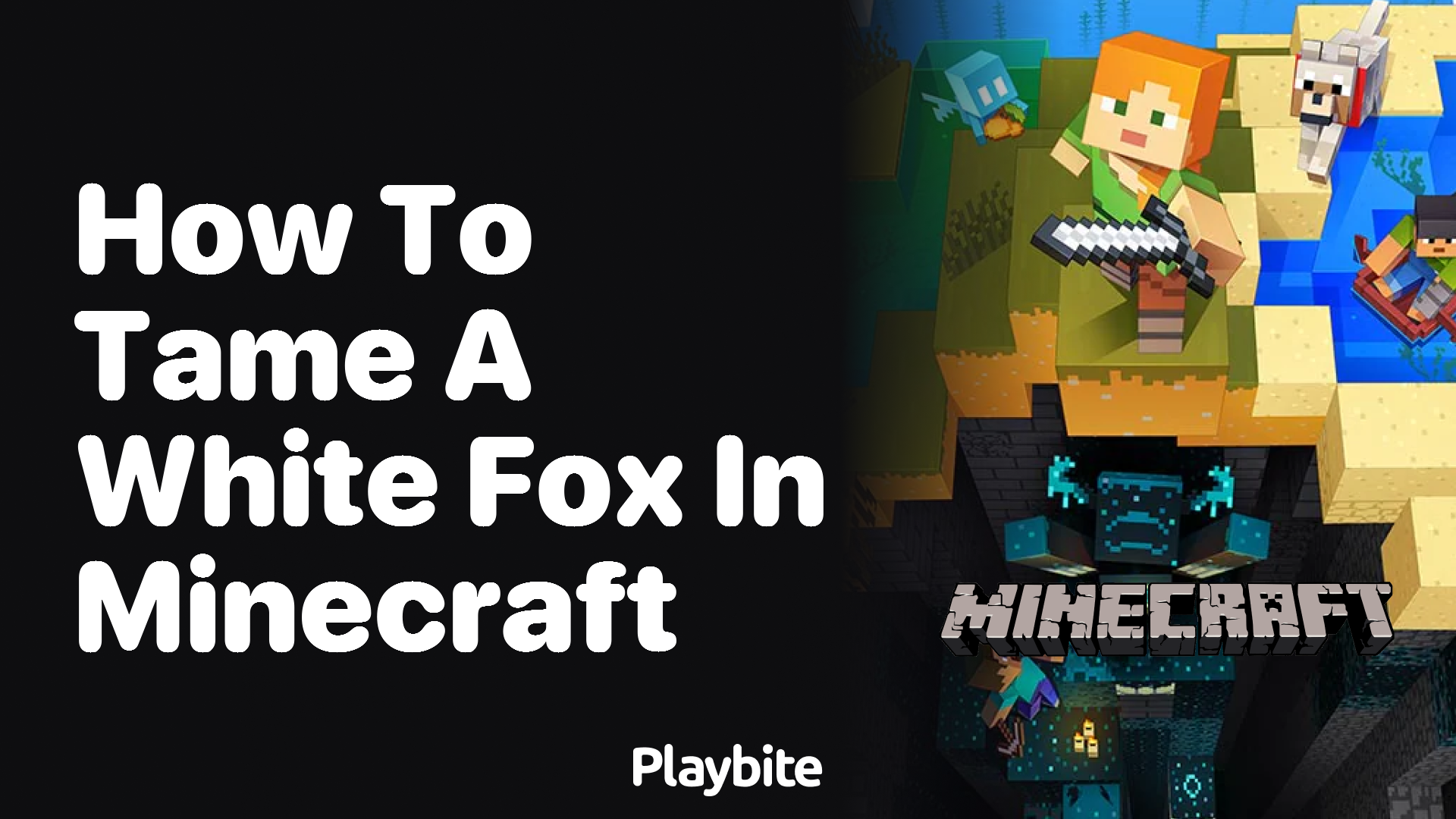 How to Tame a White Fox in Minecraft