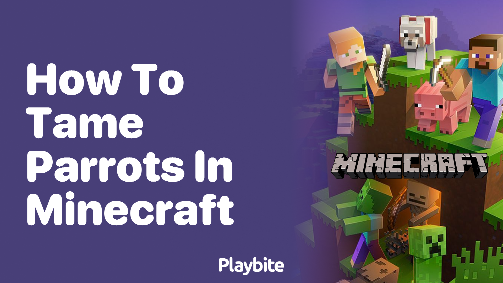 How to Tame Parrots in Minecraft: A Simple Guide