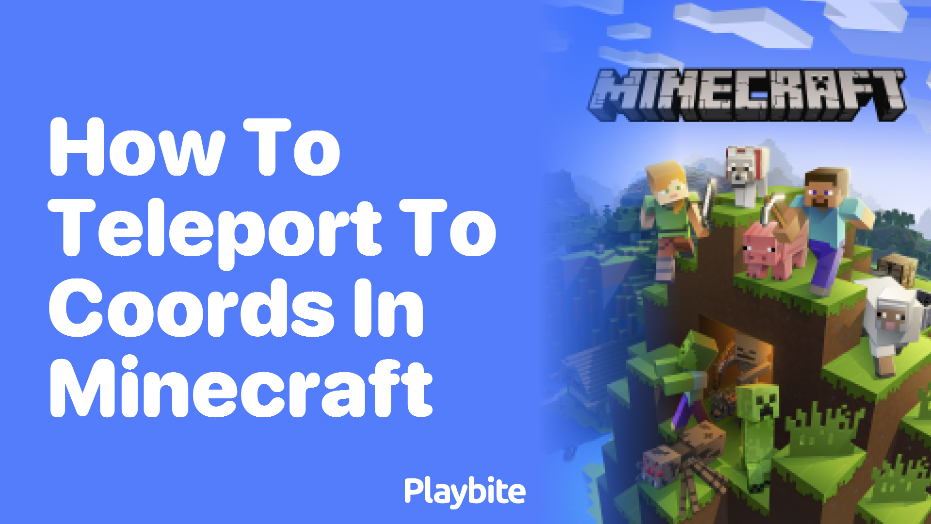 How to Teleport to Coords in Minecraft