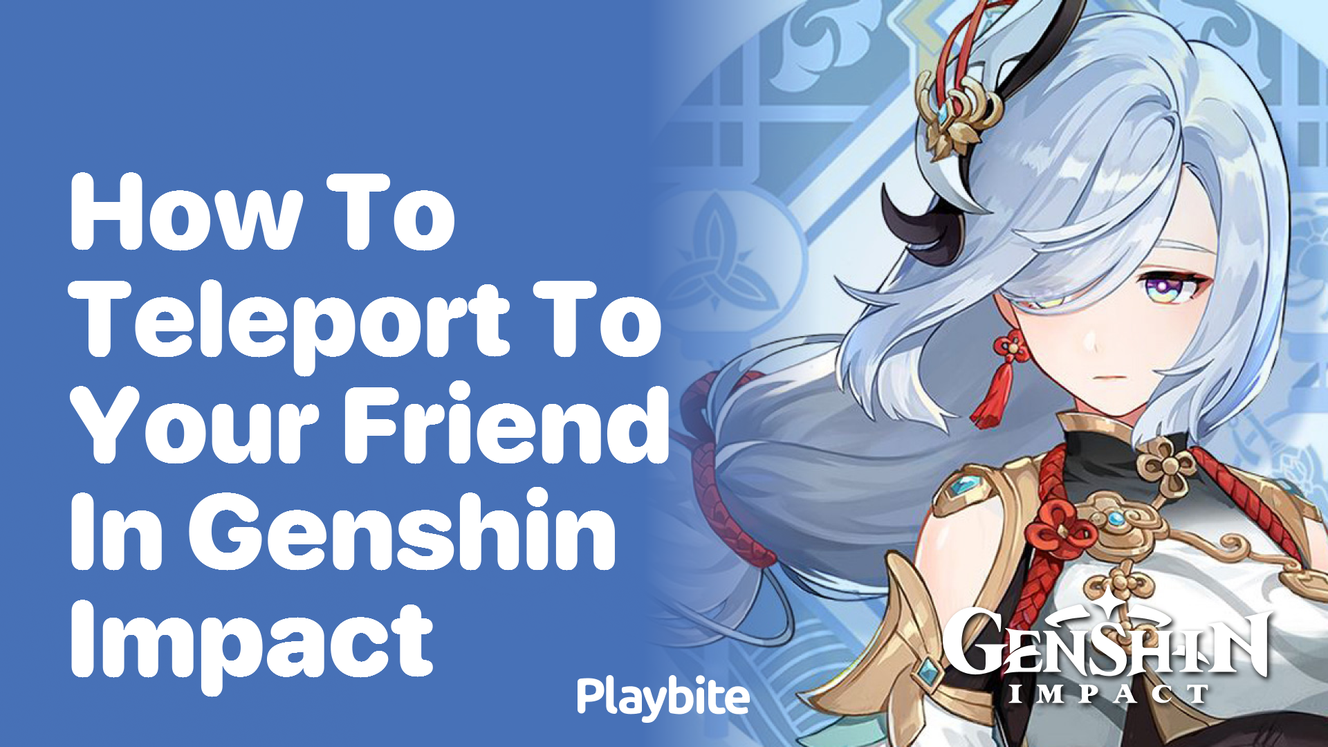 How to Teleport to Your Friend in Genshin Impact