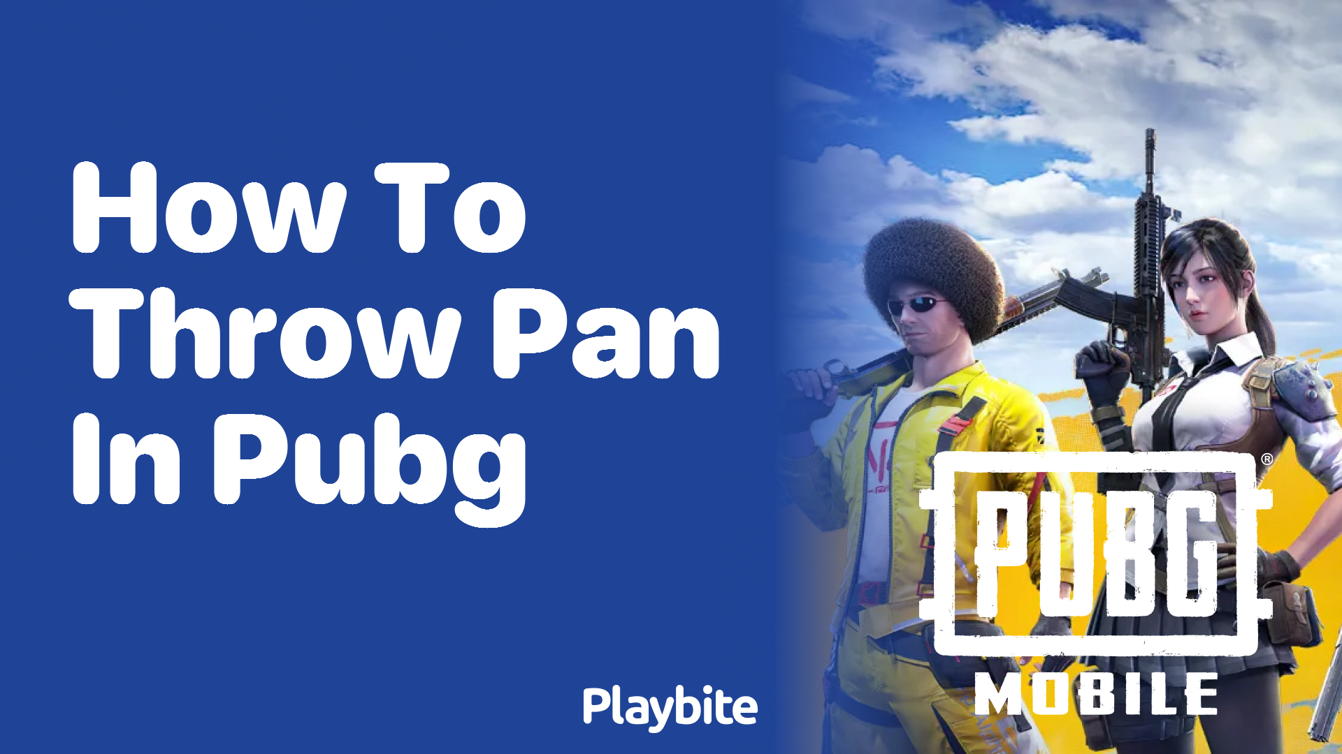How to Throw a Pan in PUBG Mobile: A Quick Guide