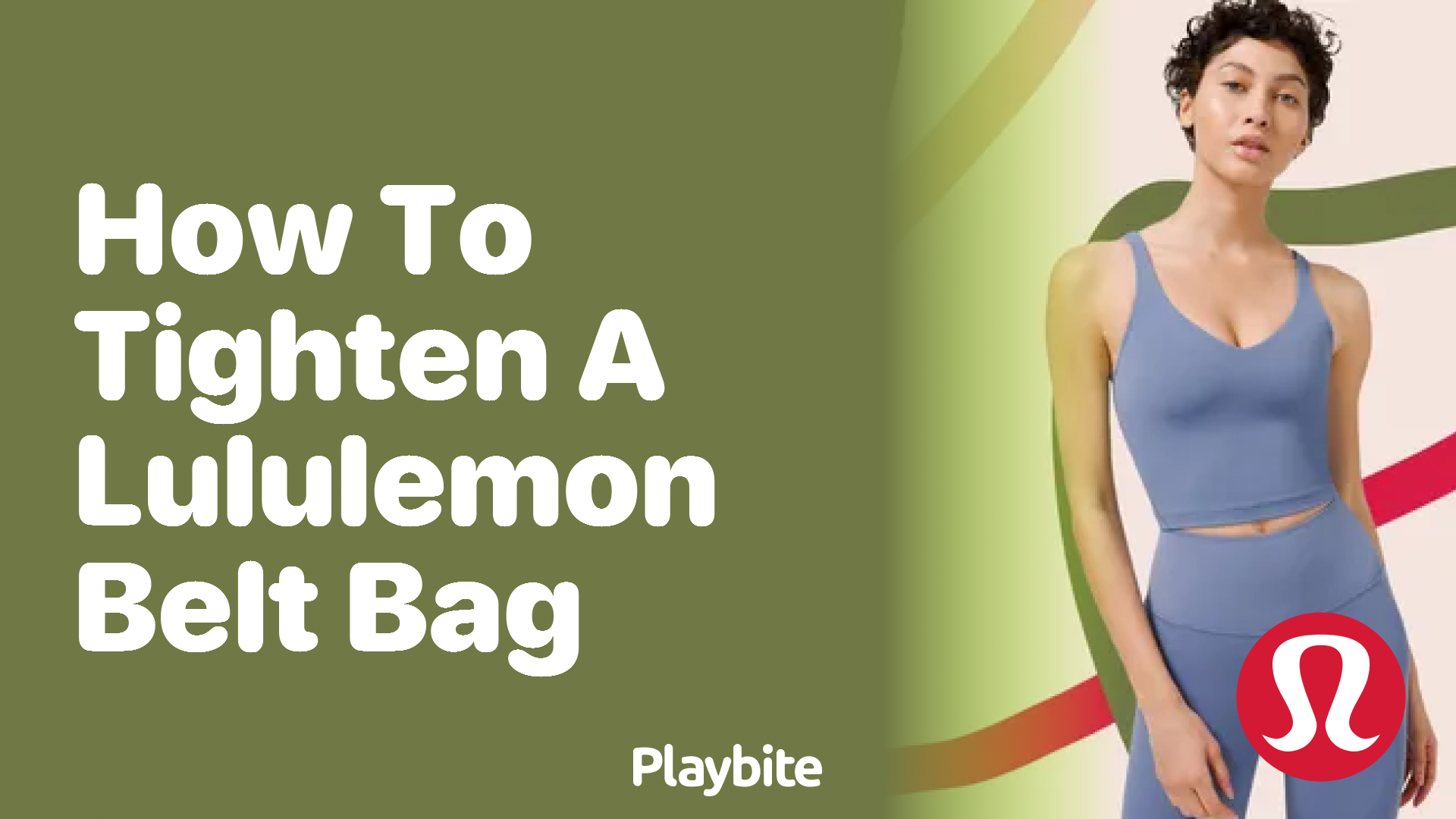How to Tighten a Lululemon Belt Bag