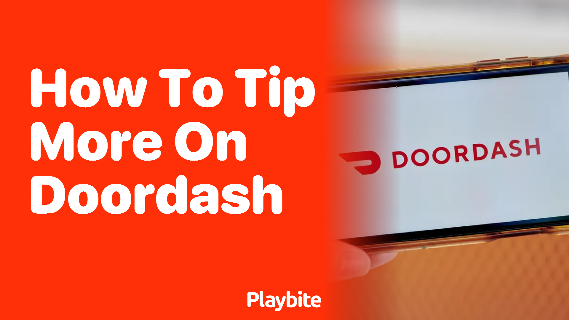 How to Tip More on DoorDash