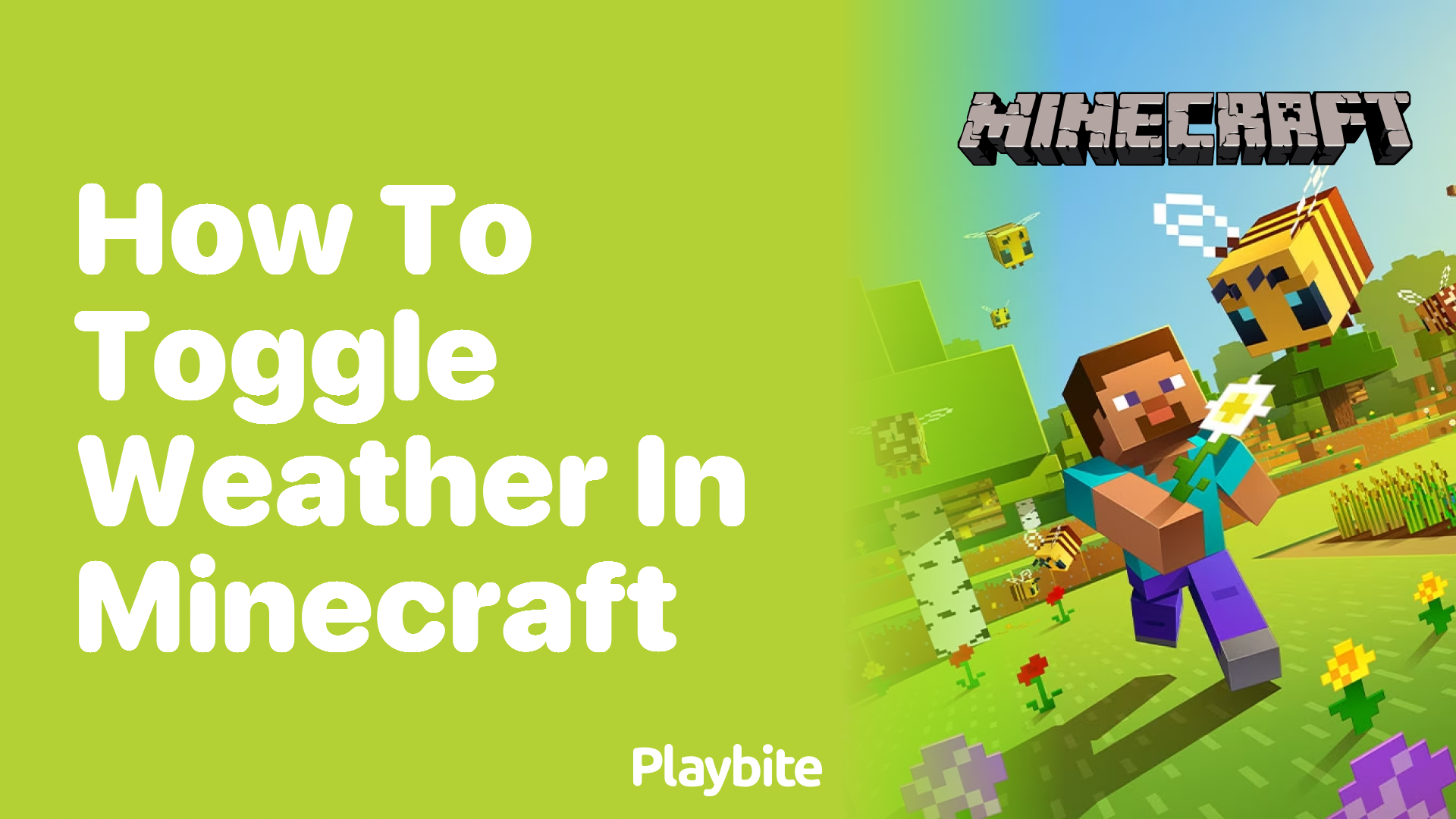 How to Toggle Weather in Minecraft: A Simple Guide