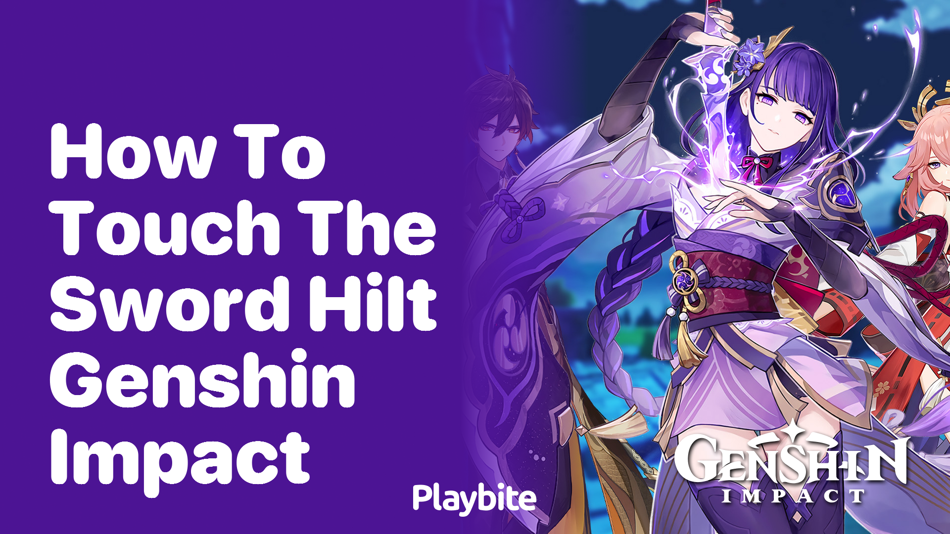 How to Touch the Sword Hilt in Genshin Impact