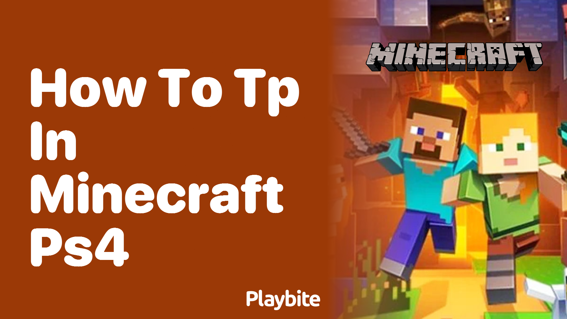 How to Teleport in Minecraft PS4 Playbite