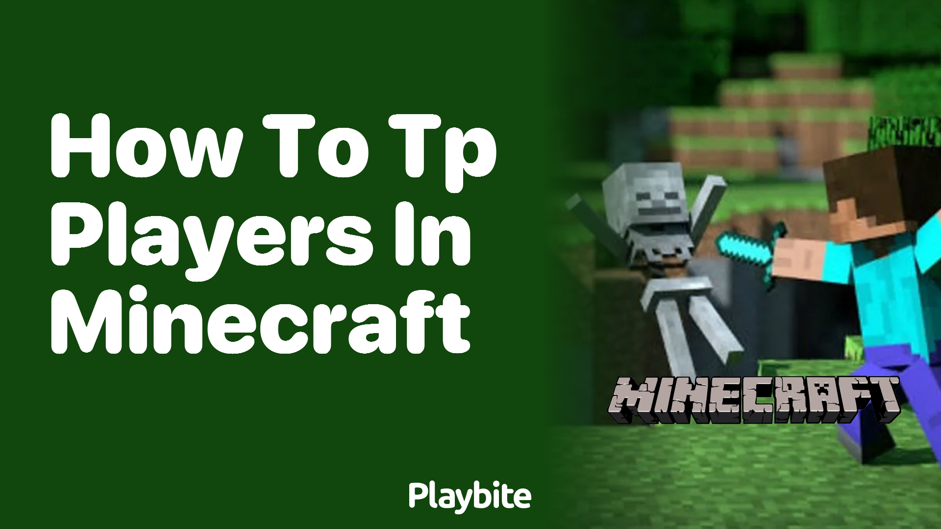 How to TP Players in Minecraft: A Quick Guide - Playbite