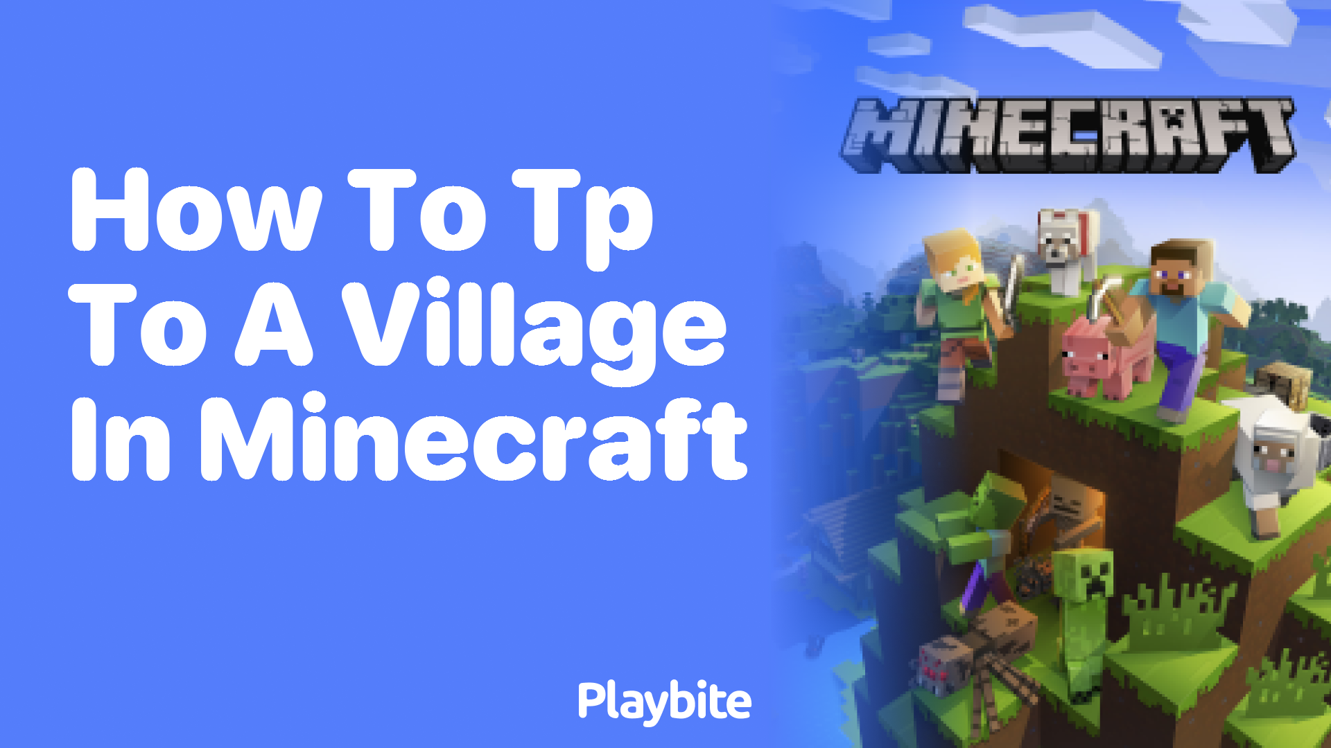 How to Teleport to a Village in Minecraft