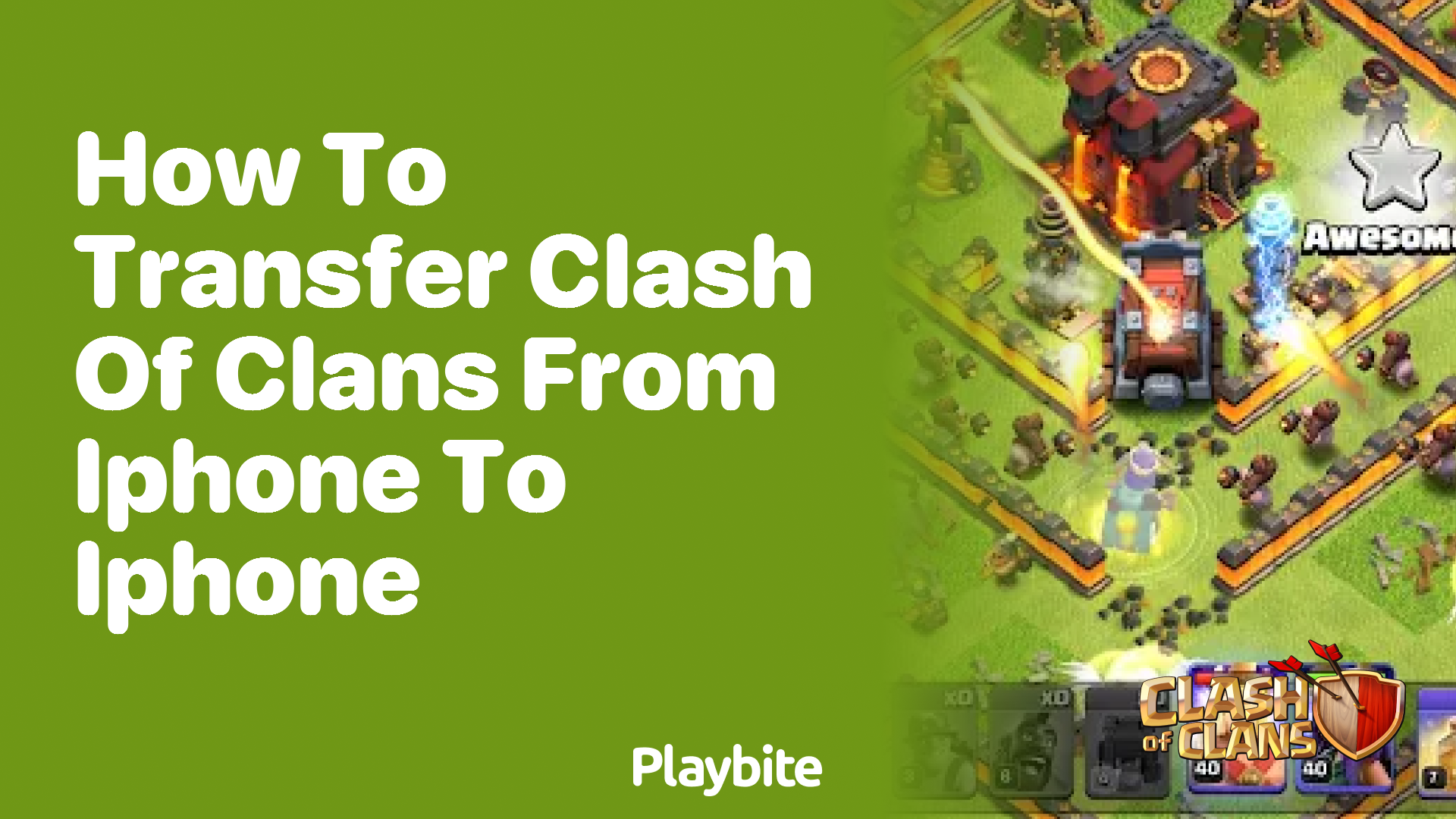 How to Transfer Clash of Clans from iPhone to iPhone