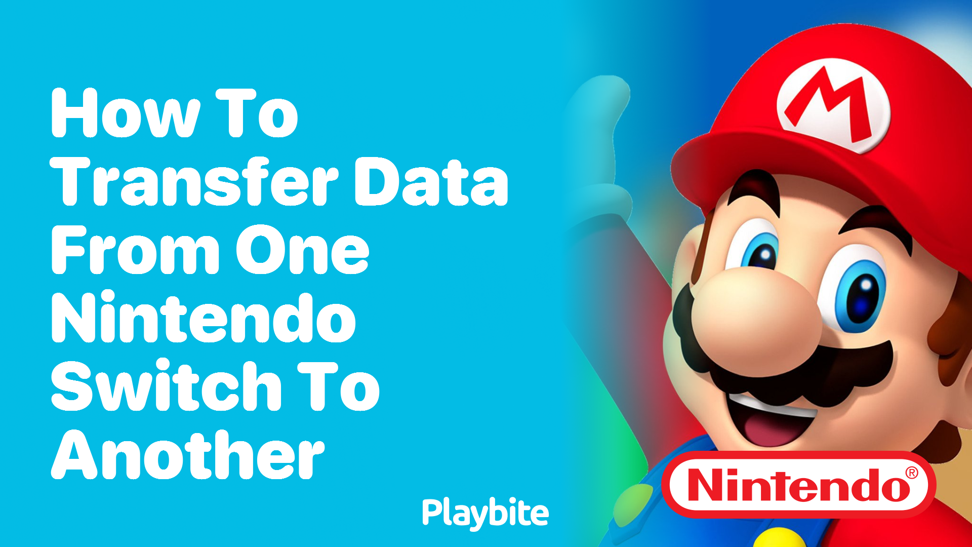 How to Transfer Data from One Nintendo Switch to Another
