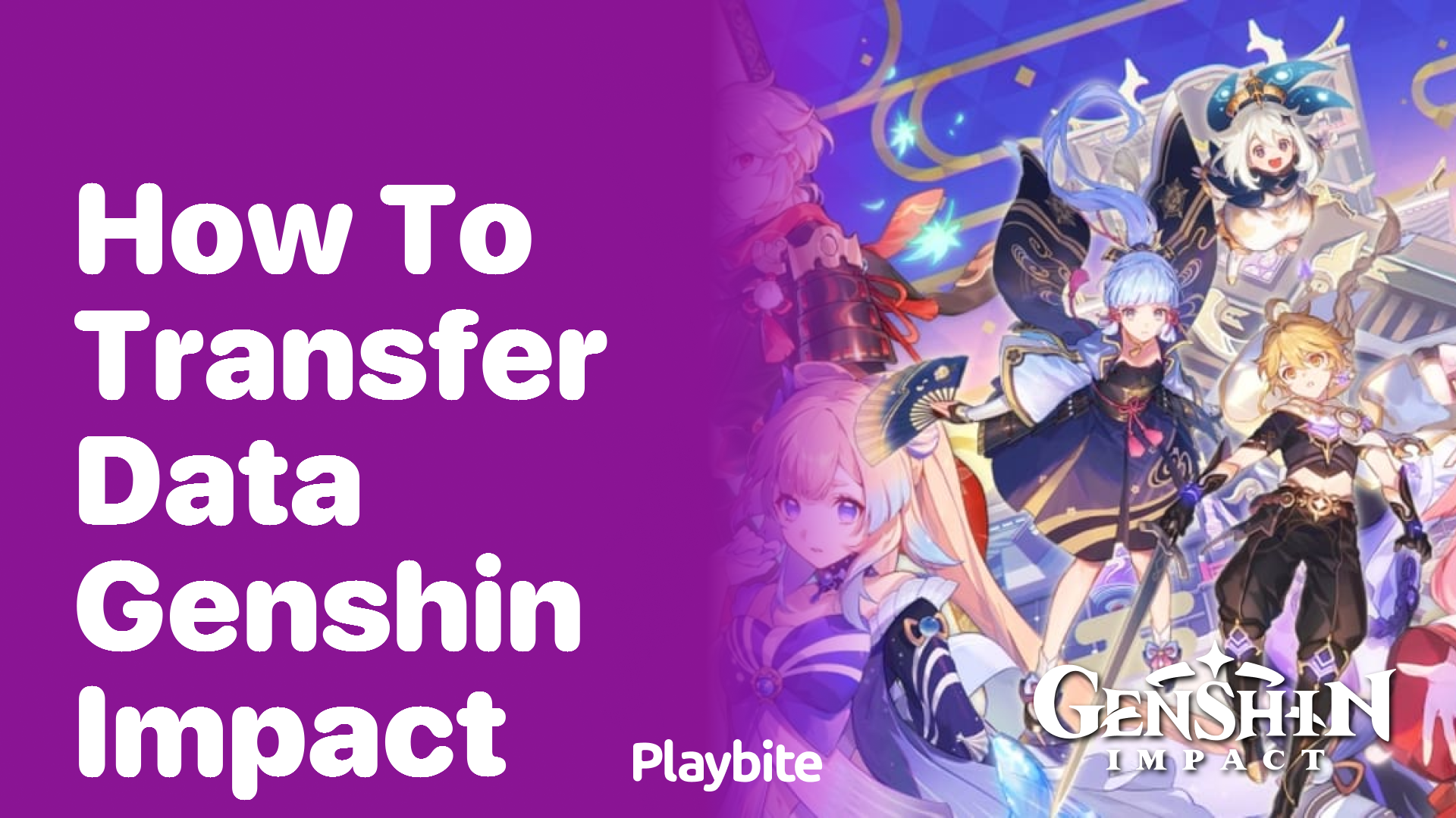 How to Transfer Your Genshin Impact Data: A Simple Guide