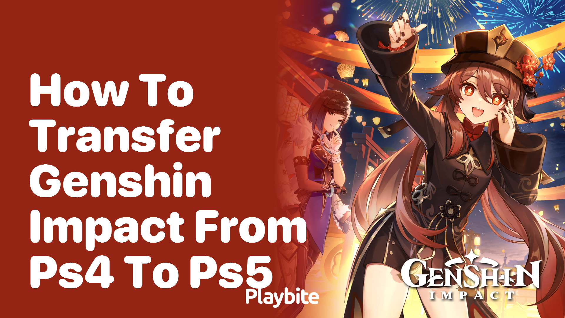 How to Transfer Genshin Impact from PS4 to PS5