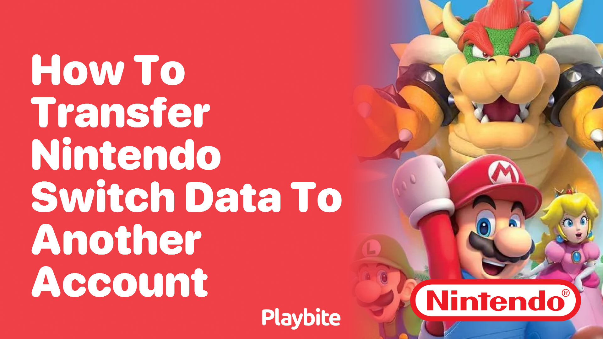 How to Transfer Nintendo Switch Data to Another Account