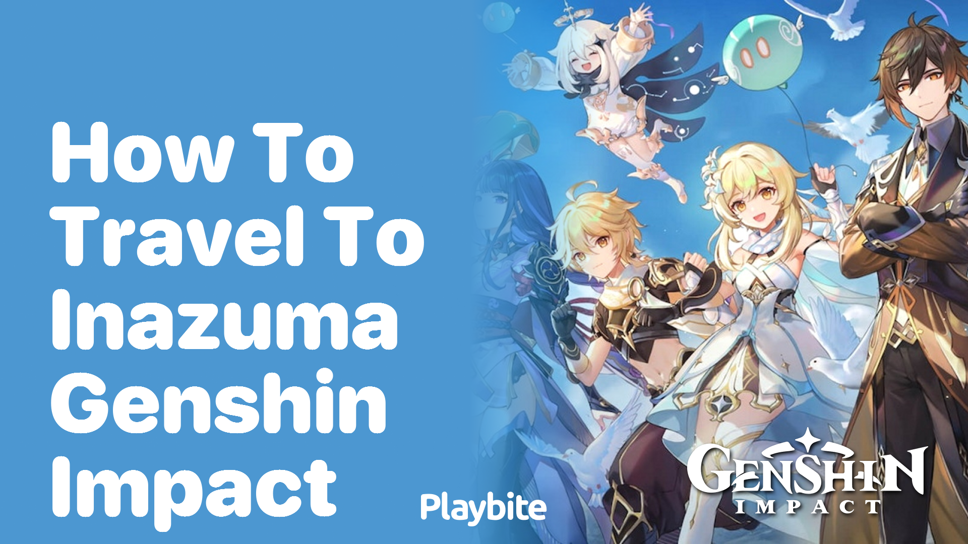 How to Travel to Inazuma in Genshin Impact