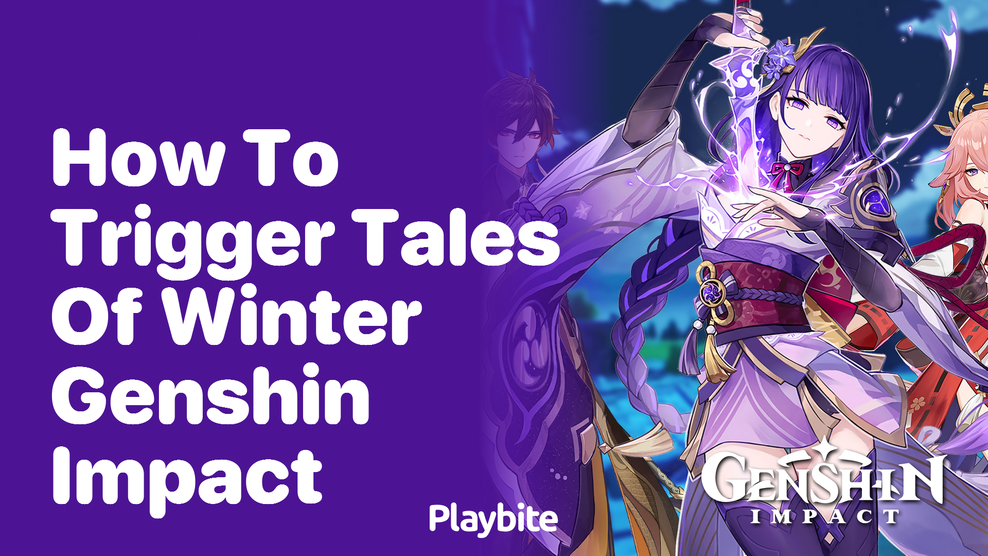 How to Trigger Tales of Winter in Genshin Impact