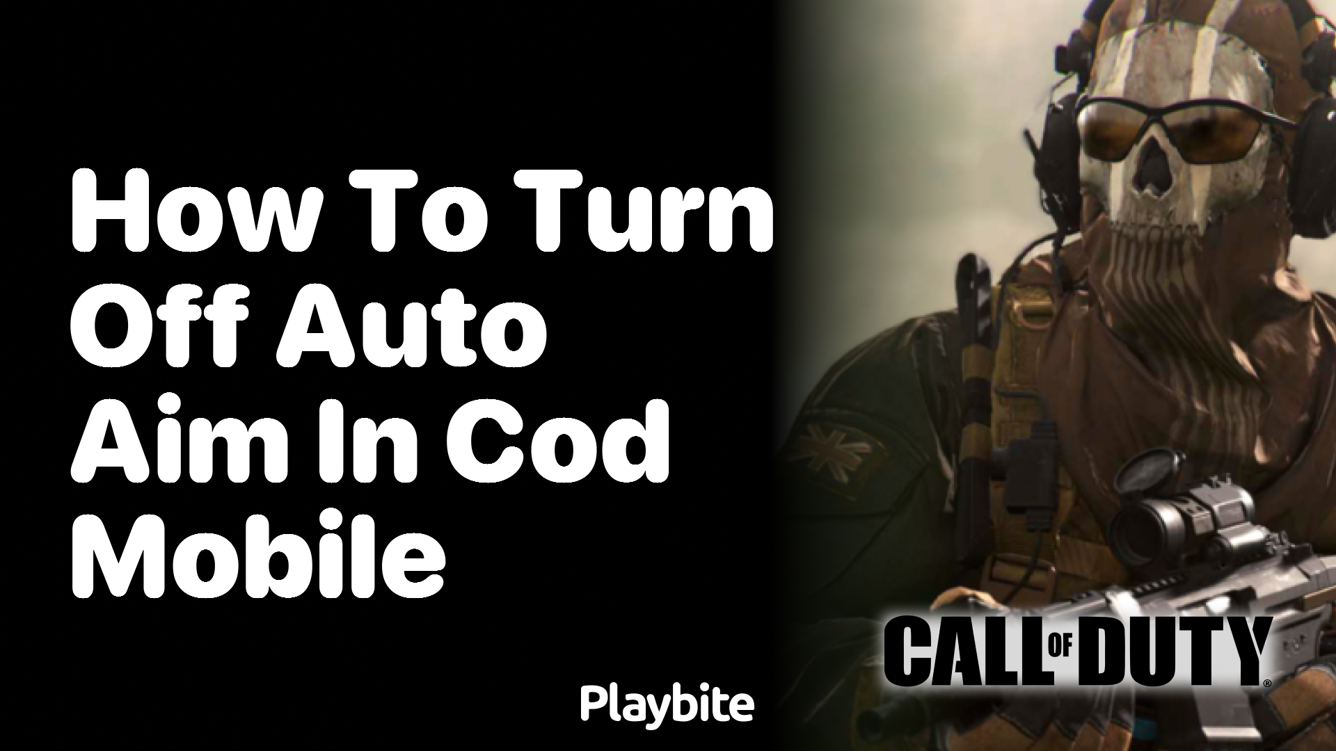How to Turn Off Auto Aim in COD Mobile