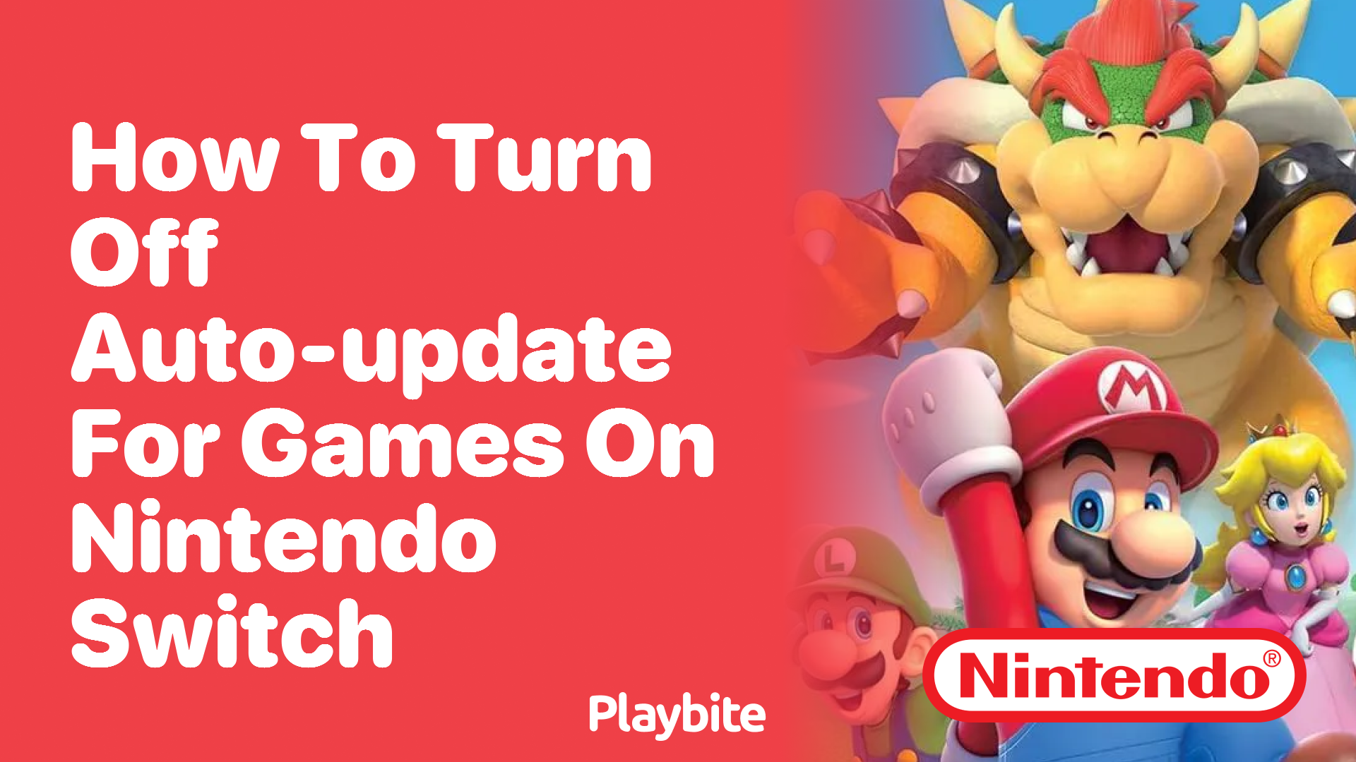 How to Turn Off Auto-Update for Games on Nintendo Switch