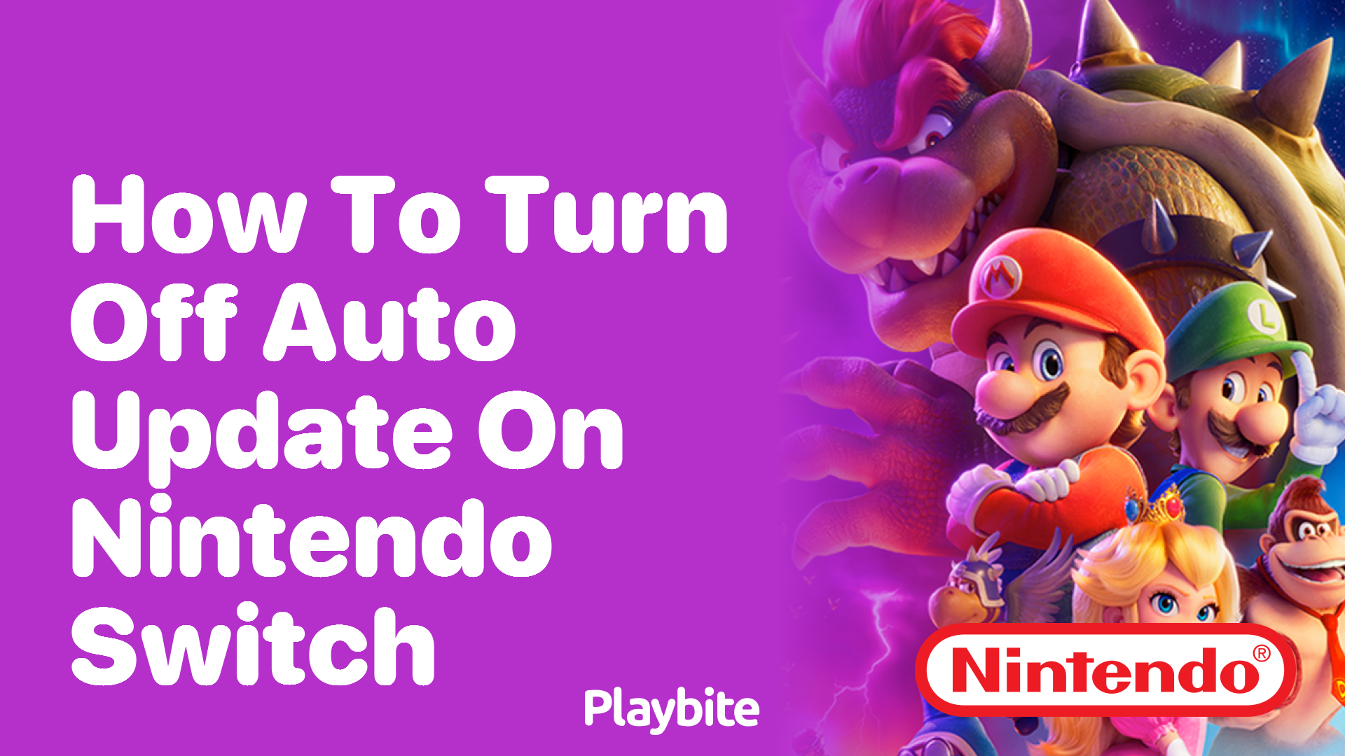 How to Turn Off Auto Update on Nintendo Switch