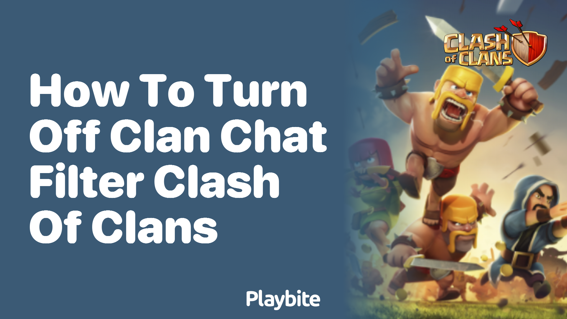 How to Turn Off Clan Chat Filter in Clash of Clans