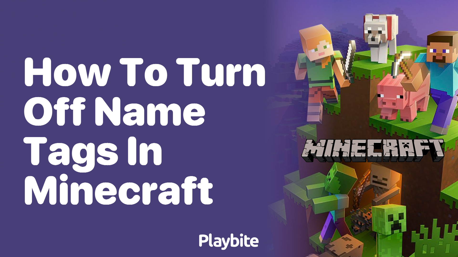 How to Turn Off Name Tags in Minecraft: A Simple Guide