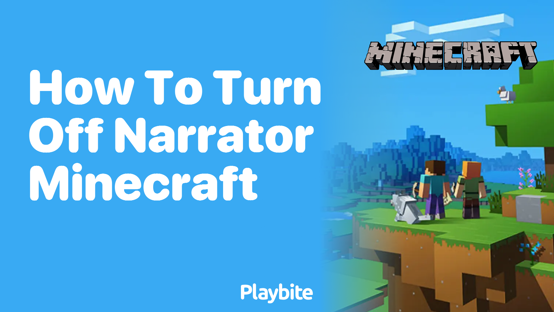 How to Turn Off the Narrator in Minecraft