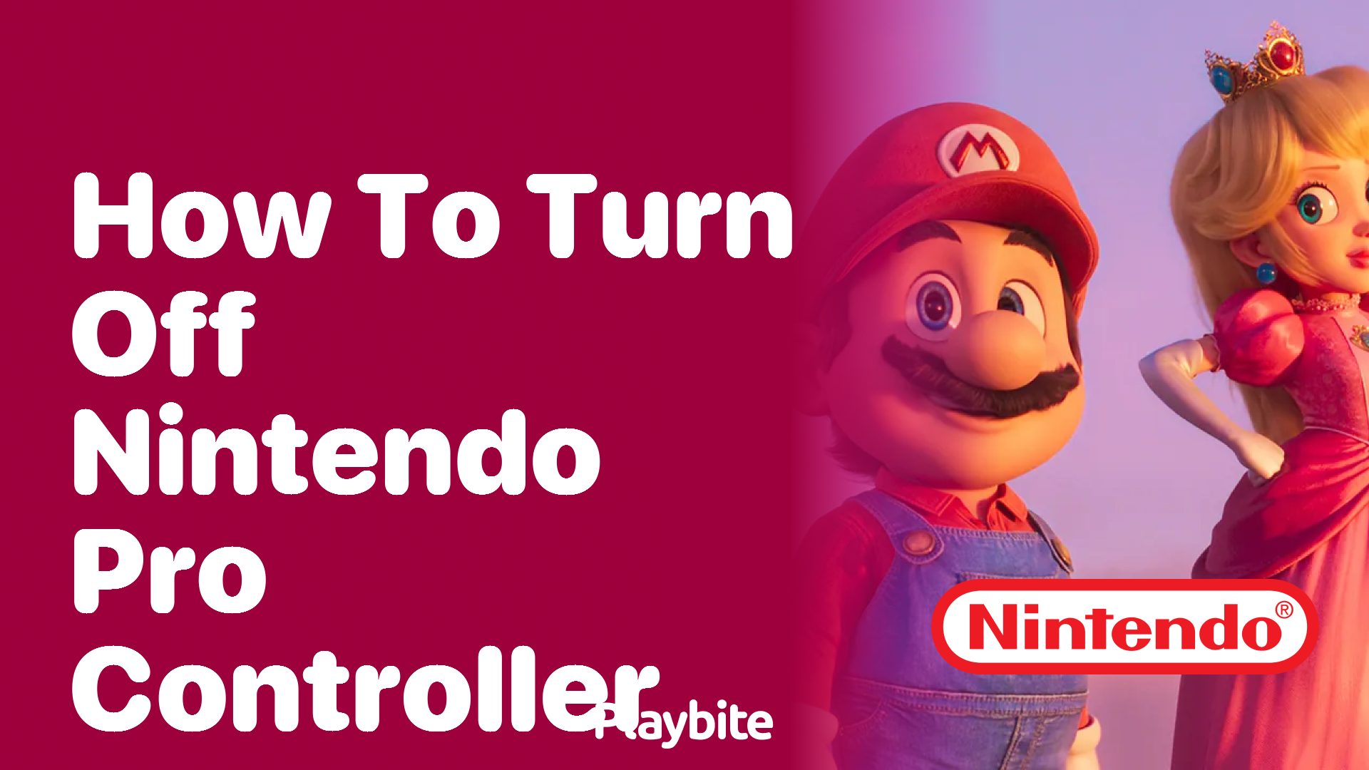 How to Turn Off Your Nintendo Pro Controller
