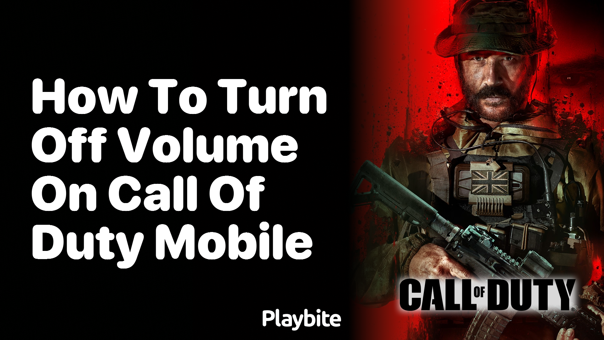 How to Turn Off Volume on Call of Duty Mobile