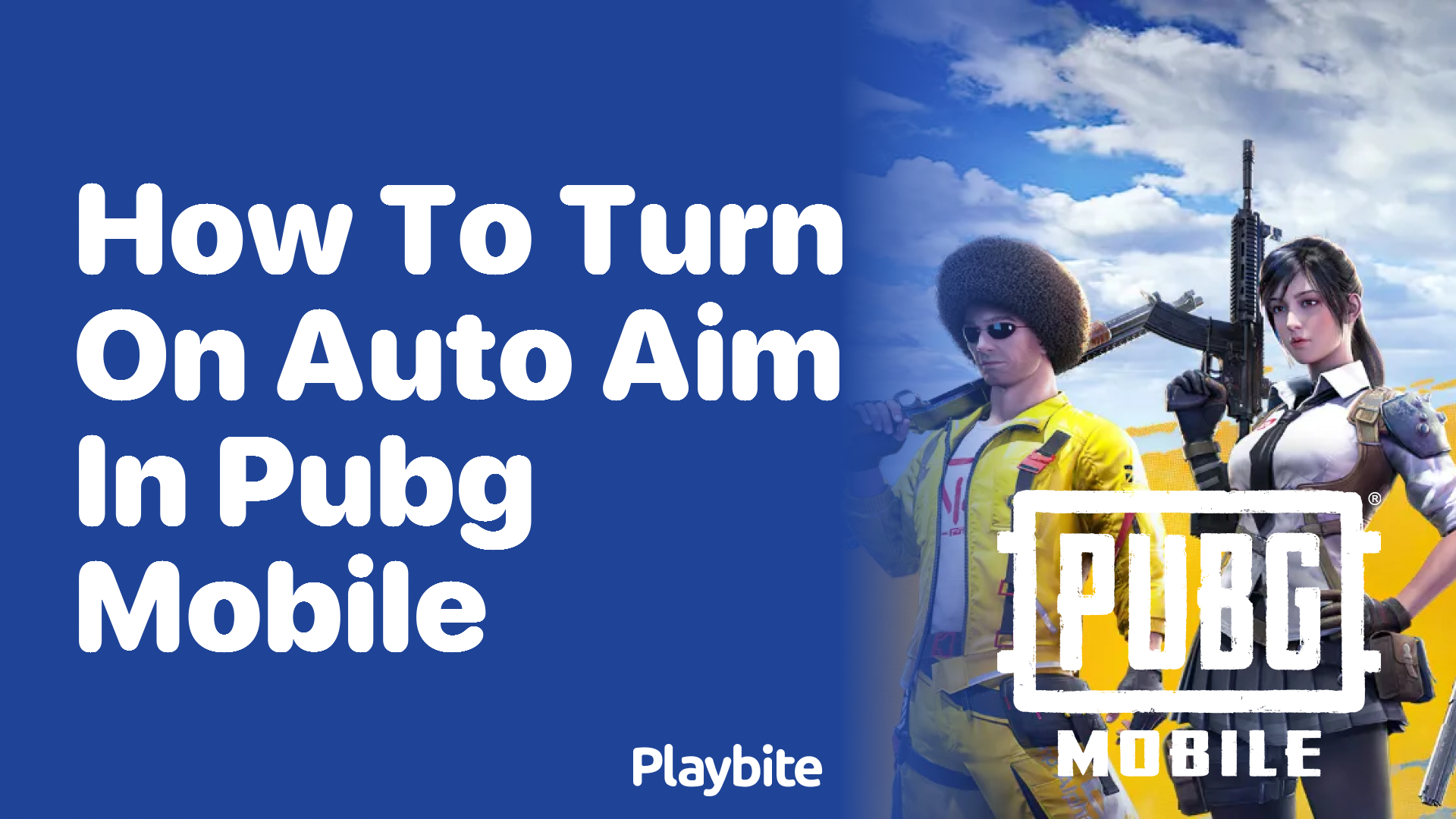 How to Turn On Auto Aim in PUBG Mobile