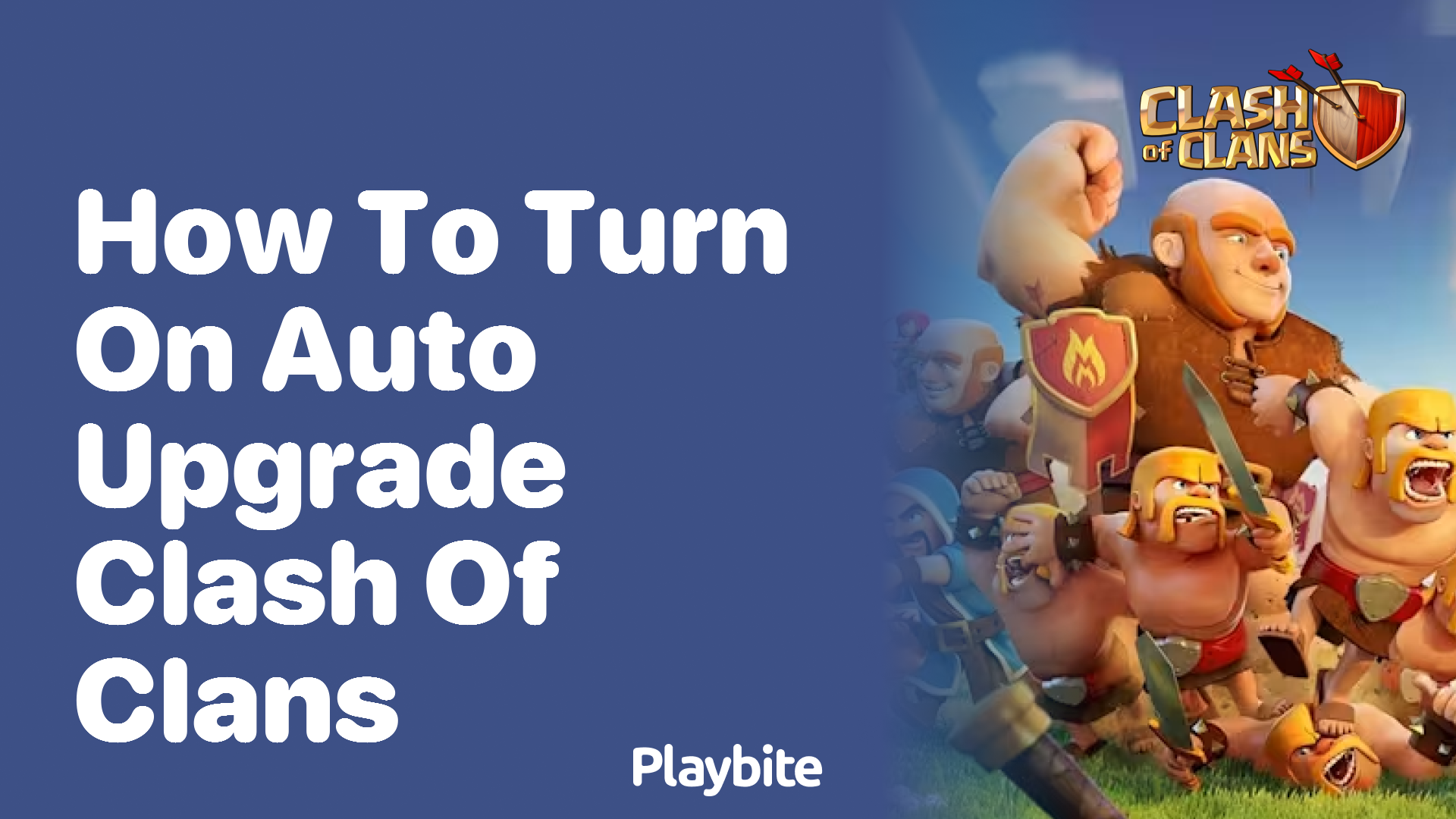 How to Turn On Auto Upgrade in Clash of Clans